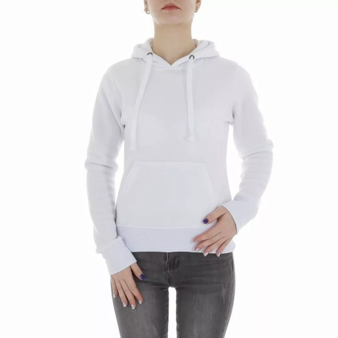 Ital-Design Plisseeshirt Damen Freizeit (86099158) Kapuze Pullover & Strick günstig online kaufen