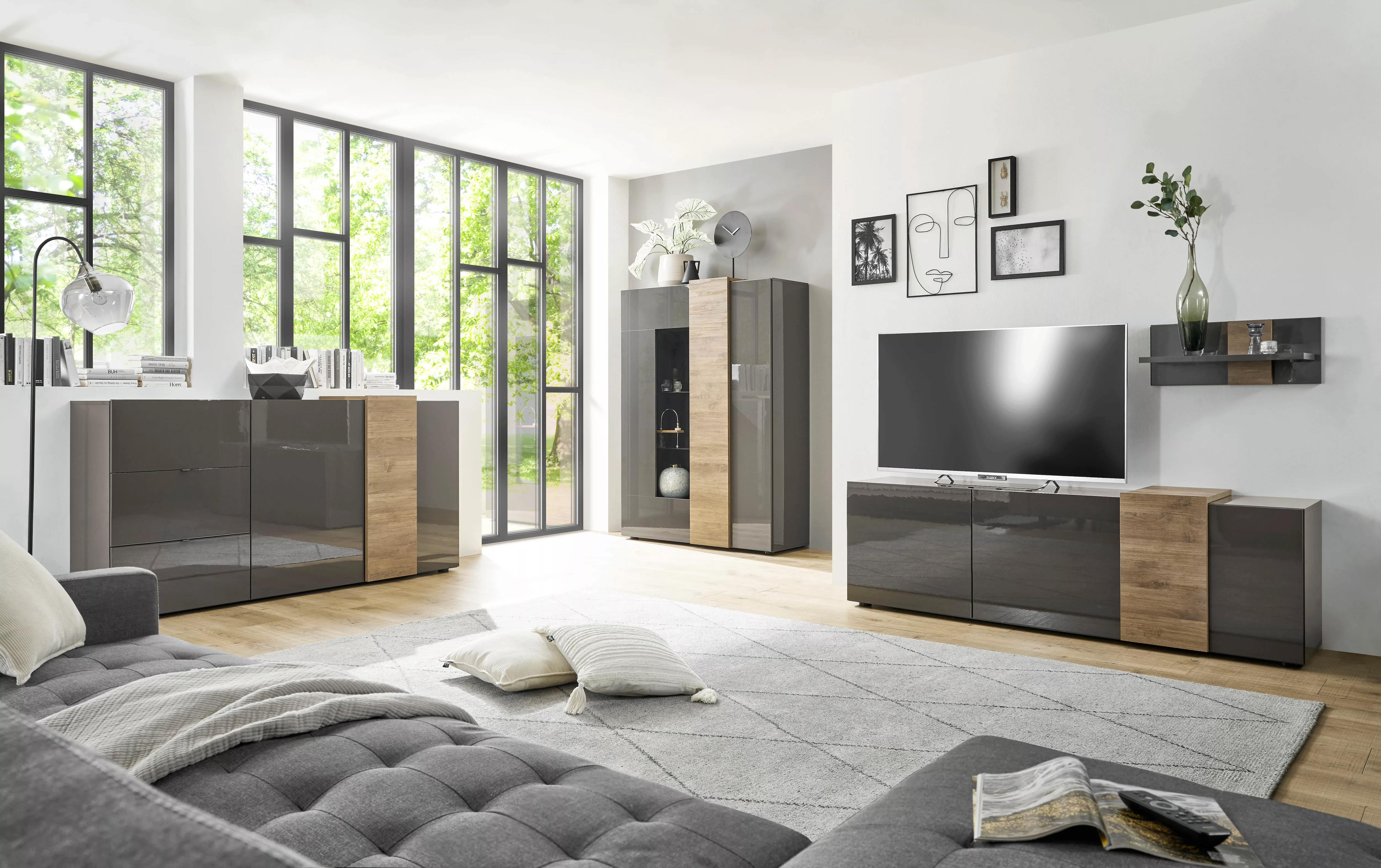 MCA furniture Vitrine "Positano" günstig online kaufen