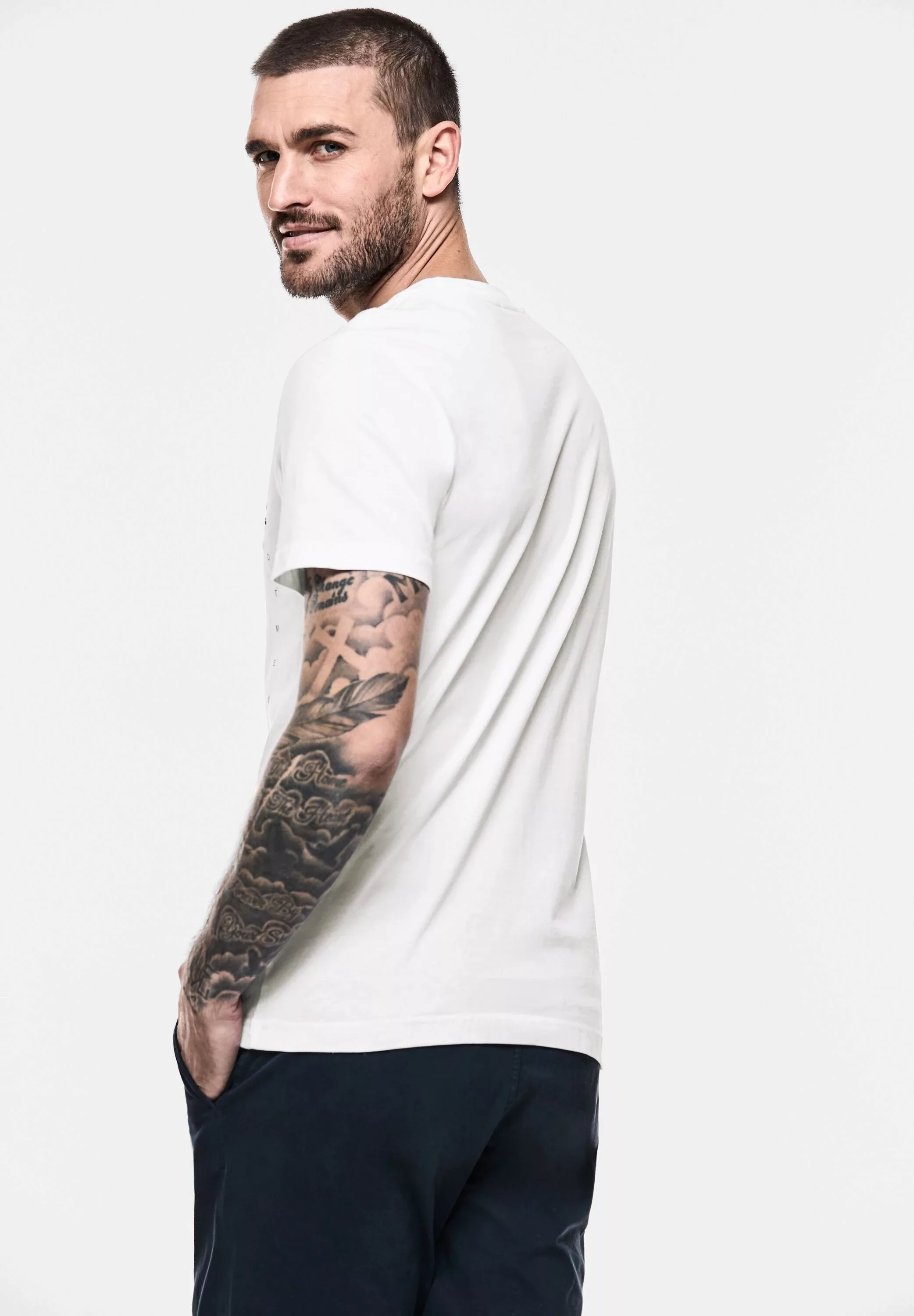 STREET ONE MEN T-Shirt Jersey günstig online kaufen