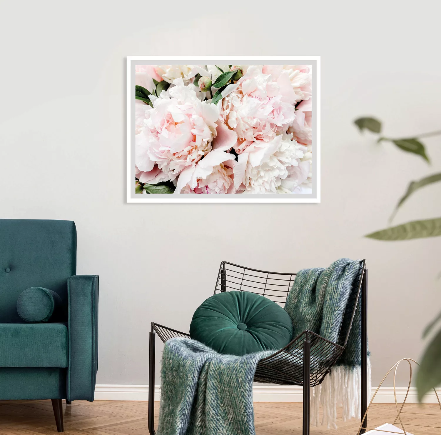 queence Bild "Lotta", Blumen, gerahmt, Rosen günstig online kaufen