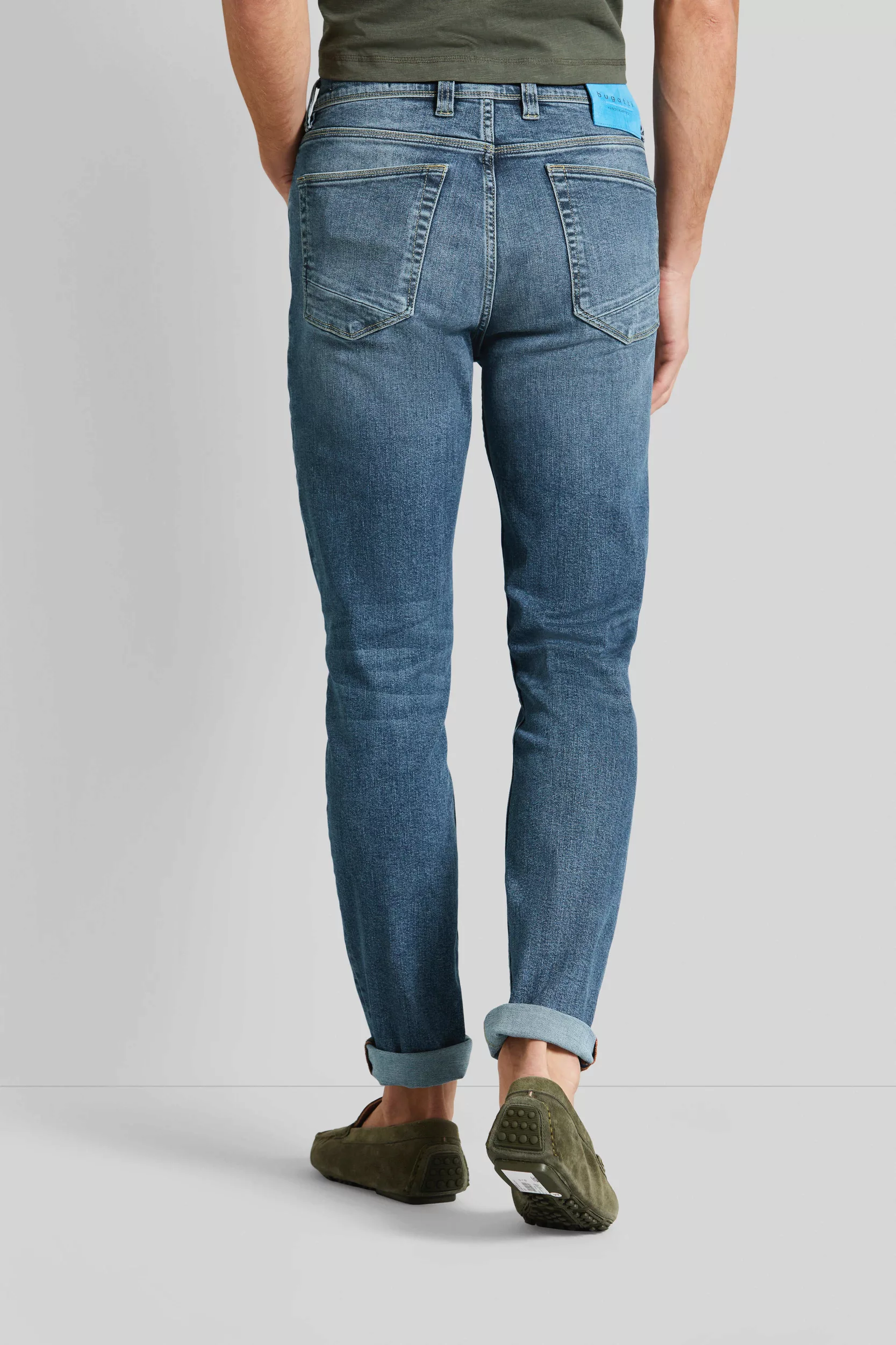 bugatti 5-Pocket-Jeans, aus elastischer Baumwolle günstig online kaufen