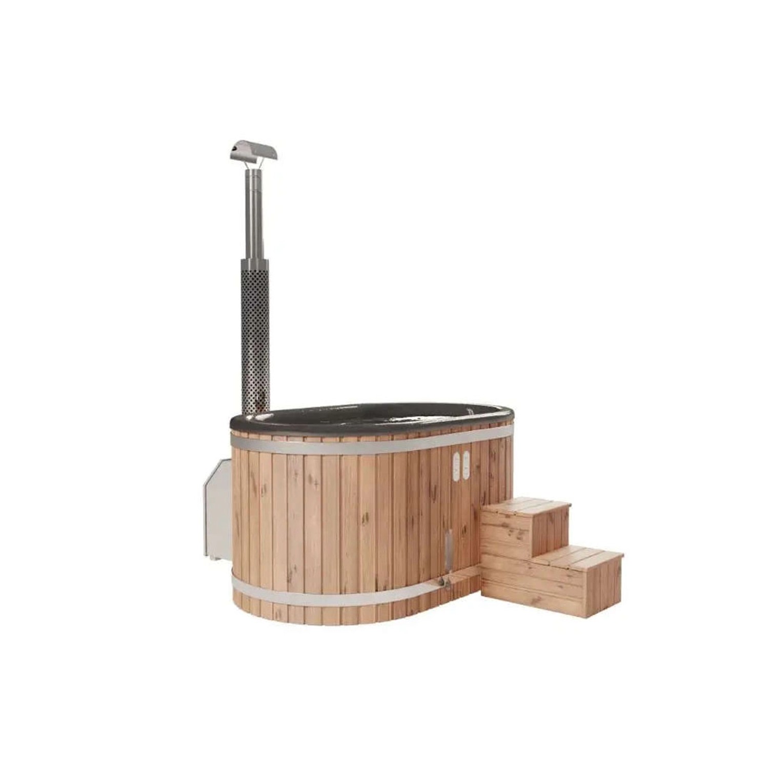 FinnTherm Whirlpool Badefass Stockholm "Spa Edition", günstig online kaufen