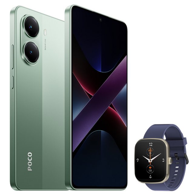 Xiaomi POCO X7 Pro 12+512GB Smartphone & Smartwatch Handy (6.67 Zoll, 50 MP günstig online kaufen