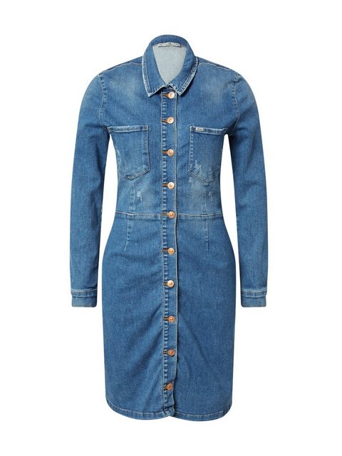 LTB Damen Jeanskleid HALSEY X Lelia Wash Mittelblau günstig online kaufen