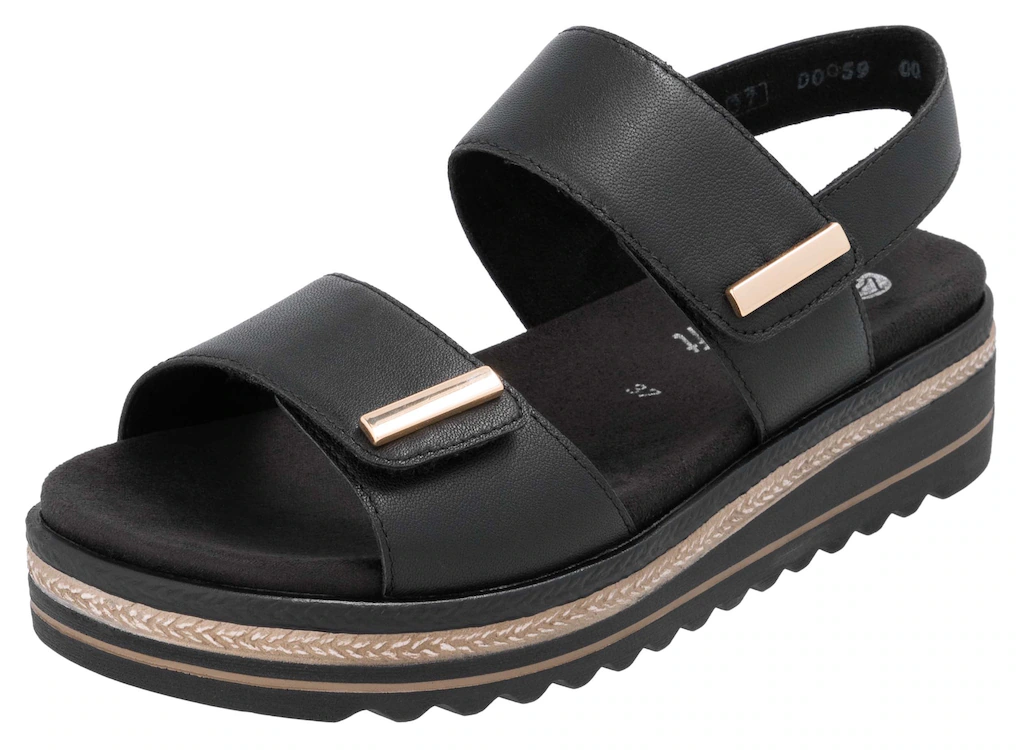 Remonte Keilsandalette, Riemchensandale, Bequemschuh mit Schmuckelementen günstig online kaufen