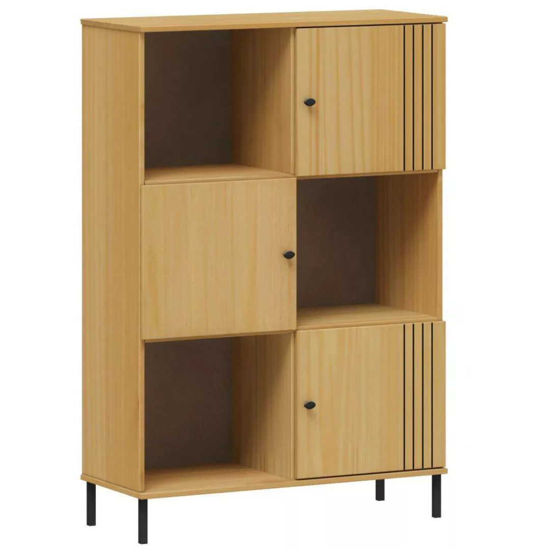 Highboard Kiefer massiv eichefarbig WILLOW-69 günstig online kaufen