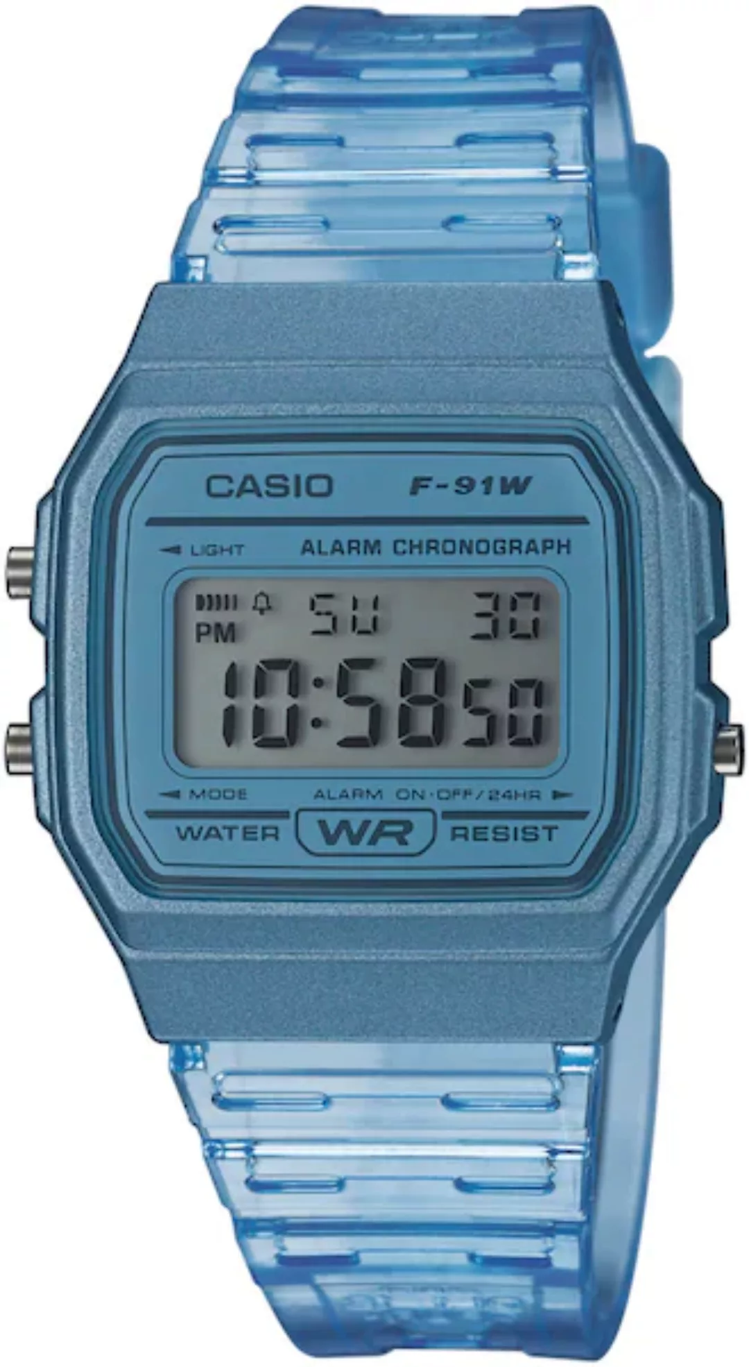 CASIO TIMELESS COLLECTION Chronograph »F-91WS-2EF«, Quarzuhr, Armbanduhr, H günstig online kaufen