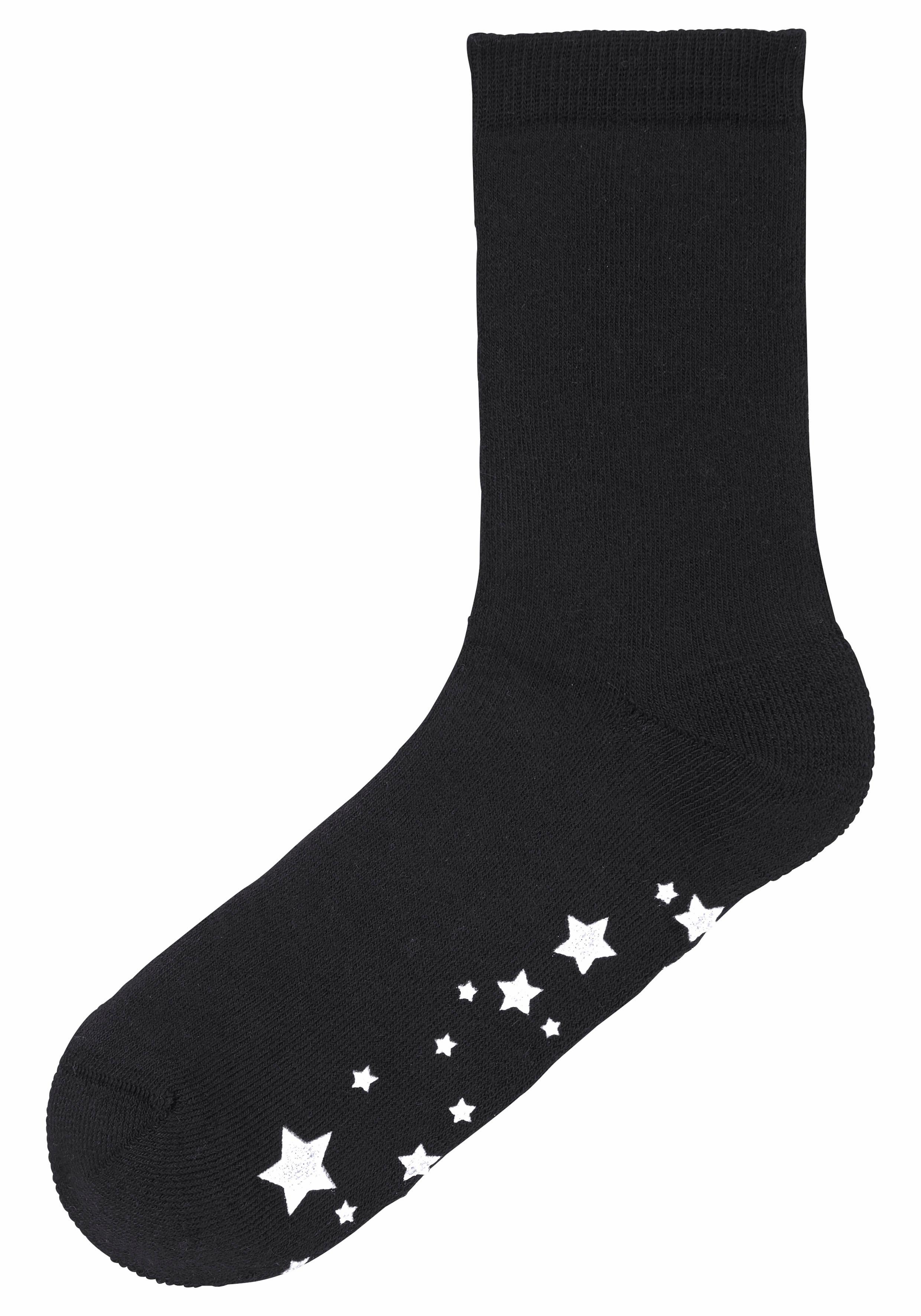 Lavana ABS-Socken, (Packung, 3 Paar), mit Antirutschsohle im Sterndesign günstig online kaufen