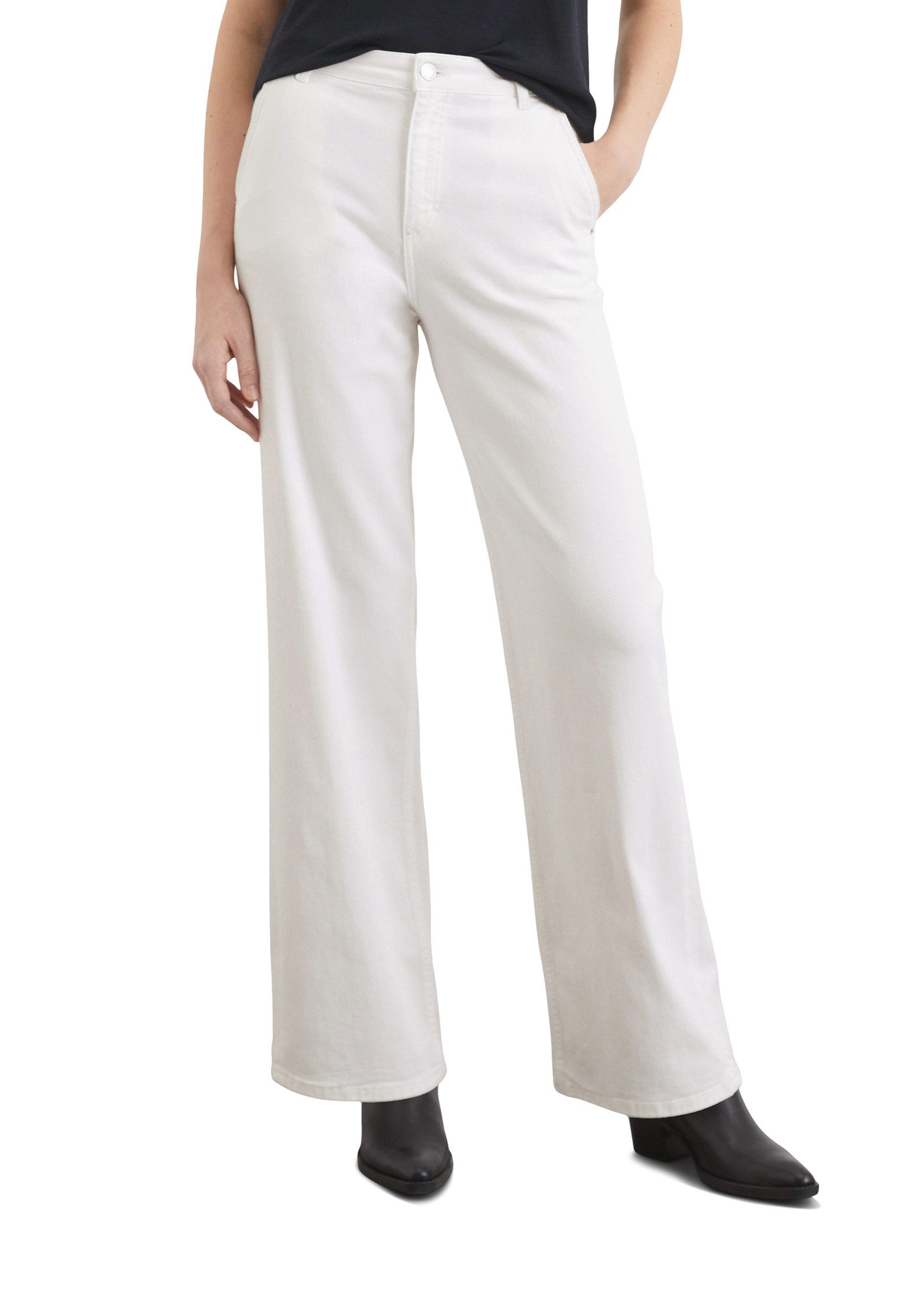 Marc OPolo Weite Jeans "aus Organic Cotton Stretch" günstig online kaufen