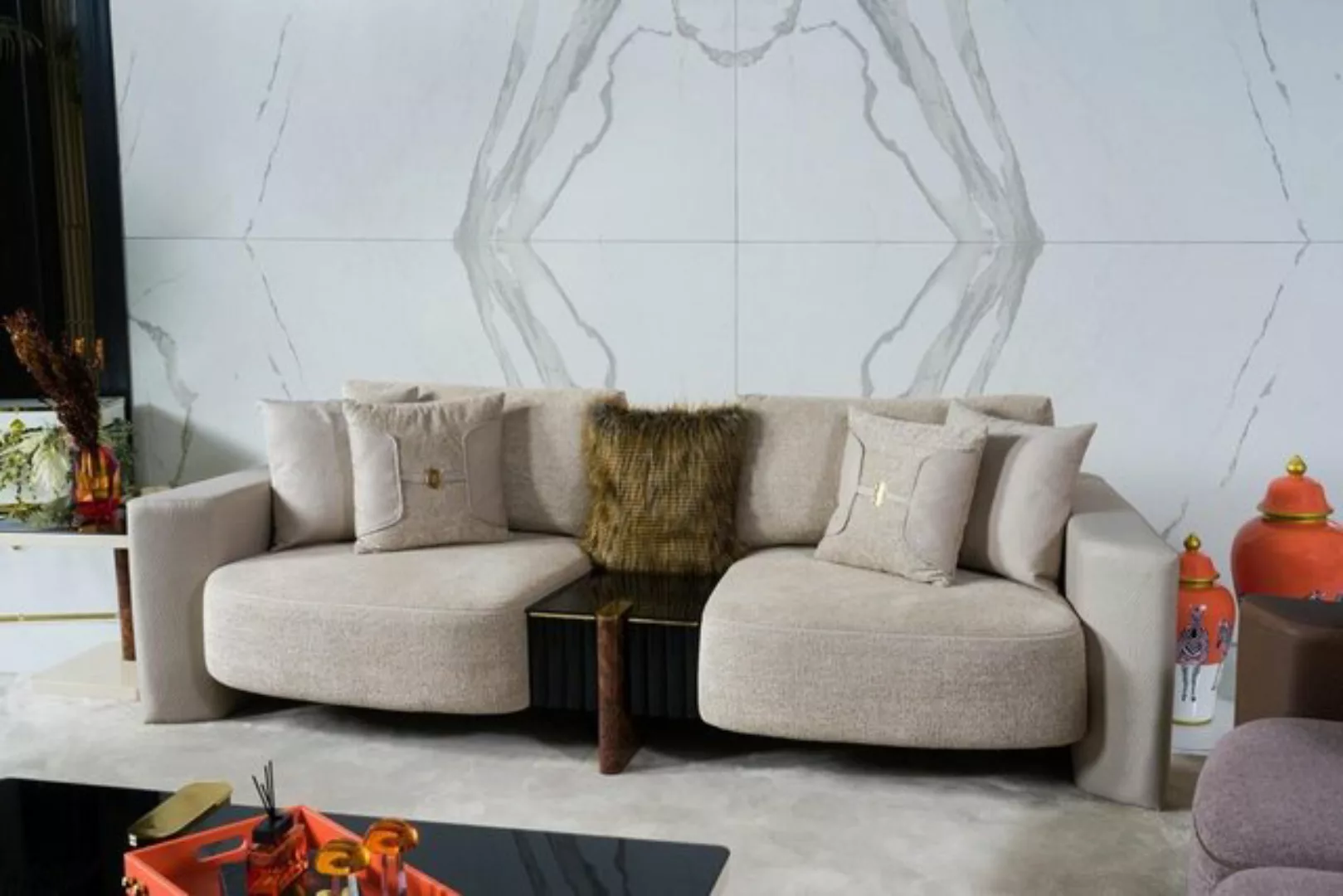 JVmoebel Sofa Sofa 2 Sitzer Design Sofas Polster Couchen Relax Sitz Möbel M günstig online kaufen
