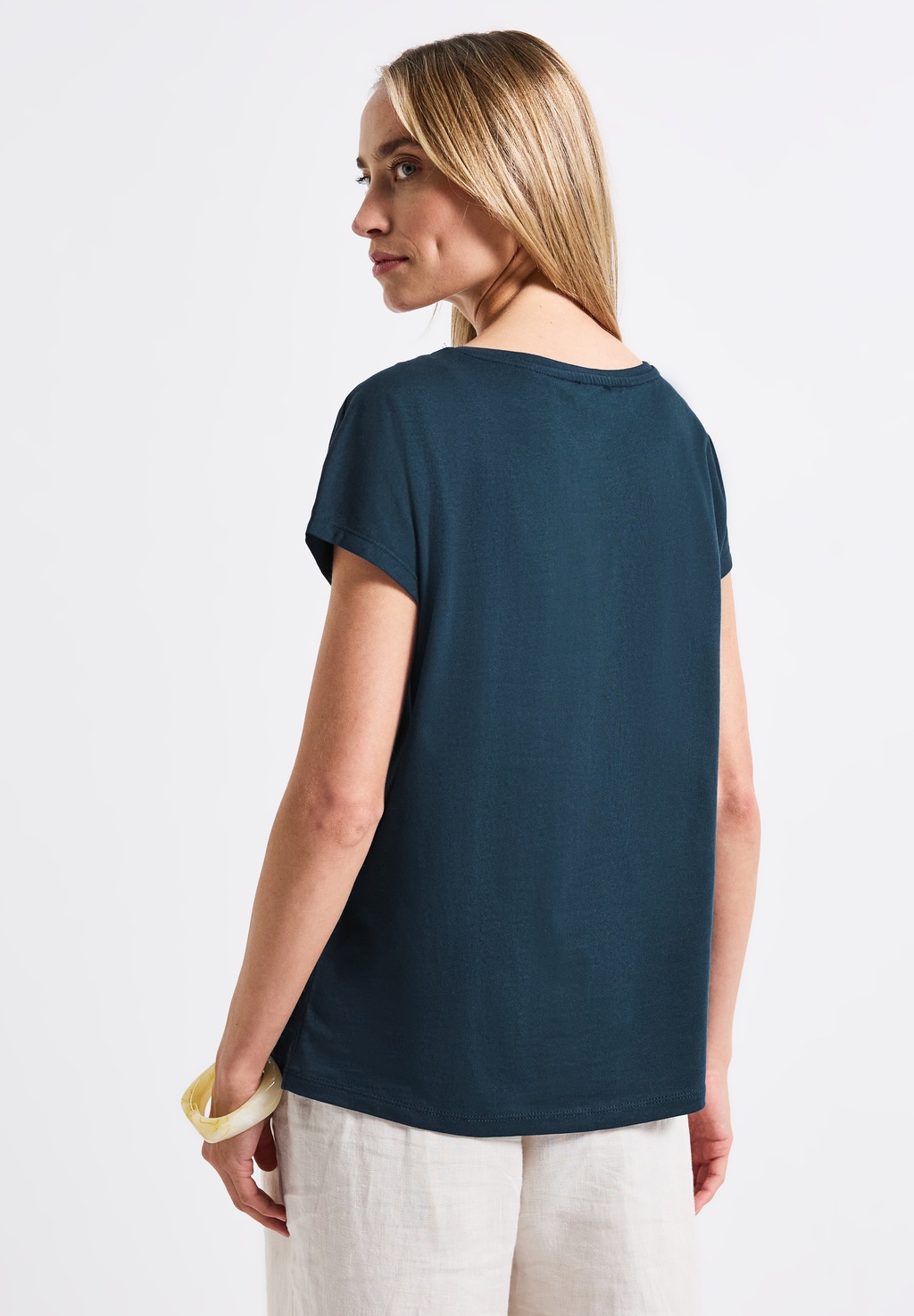 STREET ONE T-Shirt, im soften Baumwoll-Mix günstig online kaufen