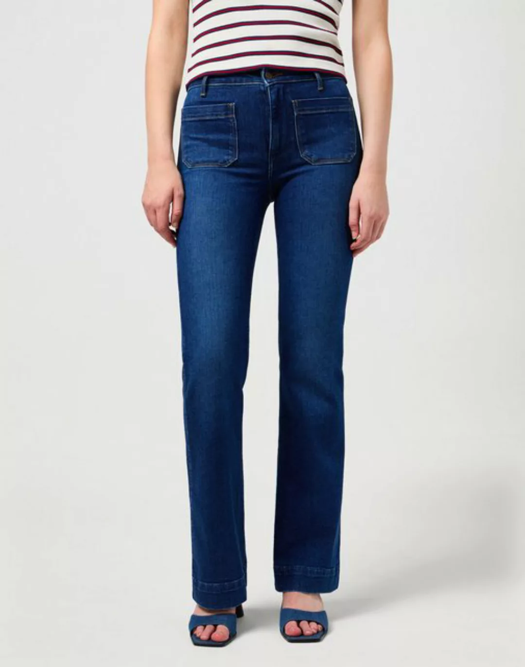 Wrangler Bootcut-Jeans Flare im Retro-Design mit ausgestelltem Bein günstig online kaufen