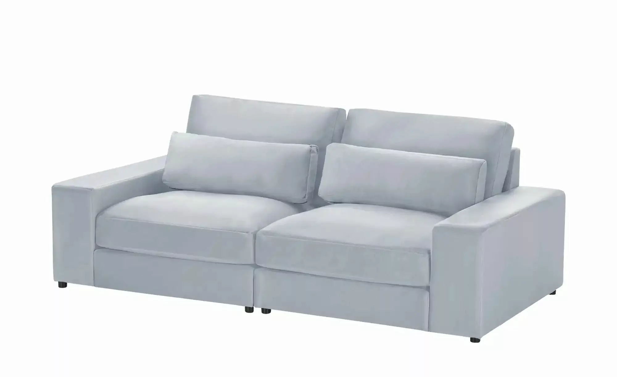 Big Sofa  Branna ¦ grau ¦ Maße (cm): B: 232 H: 88 T: 120 Polstermöbel > Sof günstig online kaufen