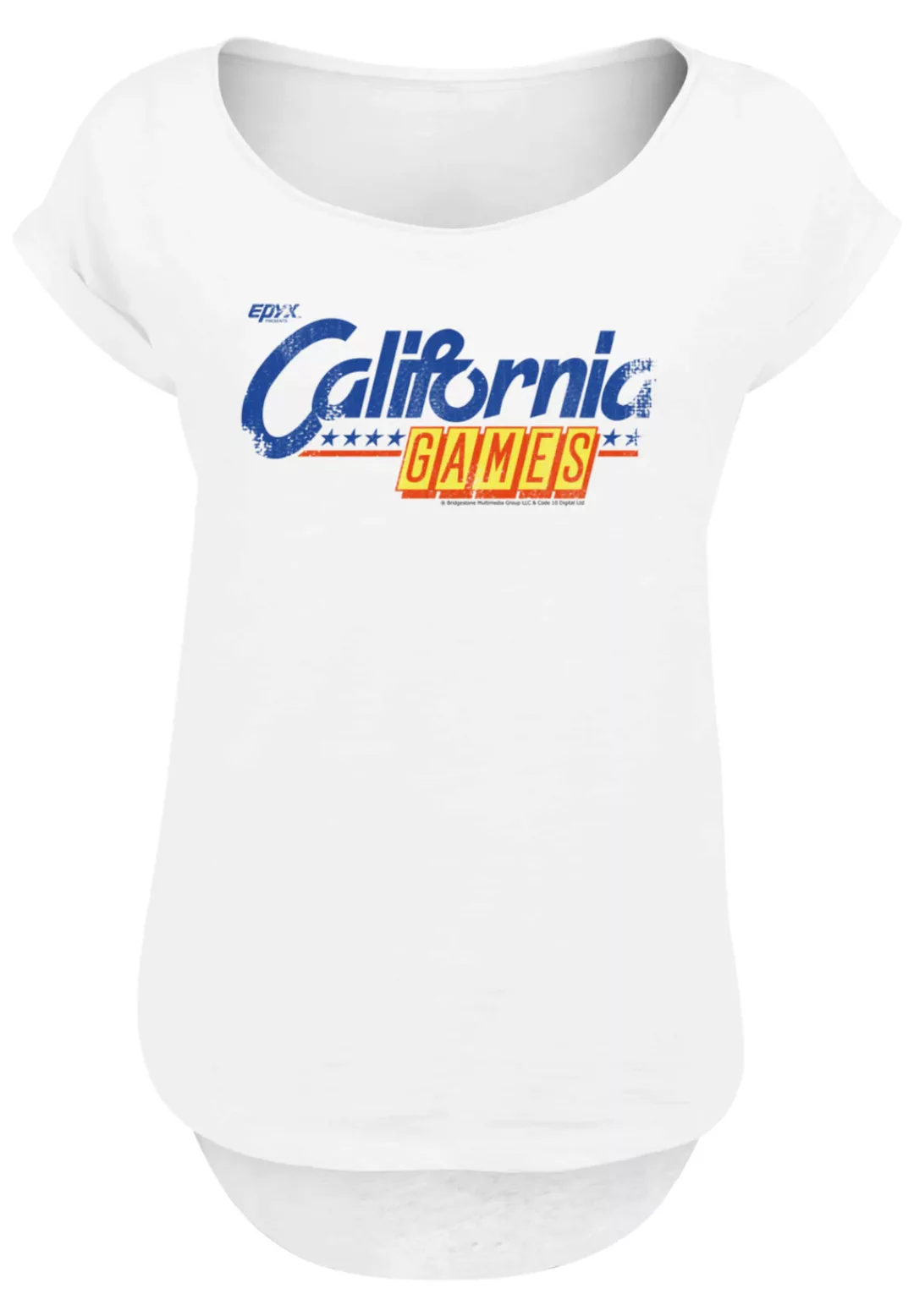 F4NT4STIC T-Shirt "Retro Gaming California GAMES LOGO", Print günstig online kaufen