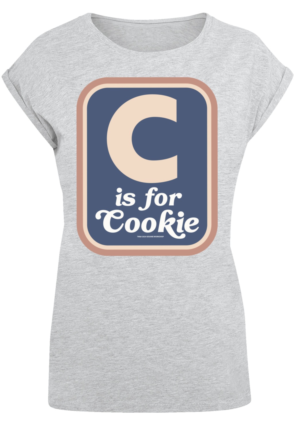 F4NT4STIC T-Shirt "Sesamstraße C is for Cookie", Premium Qualität, Weihnach günstig online kaufen