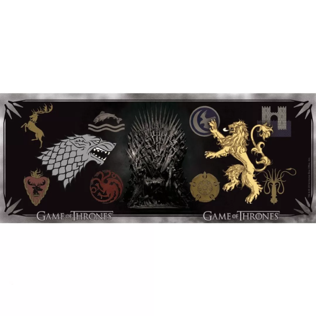 Game Of Thrones - Jumbo Tasse "logos And Throne" günstig online kaufen