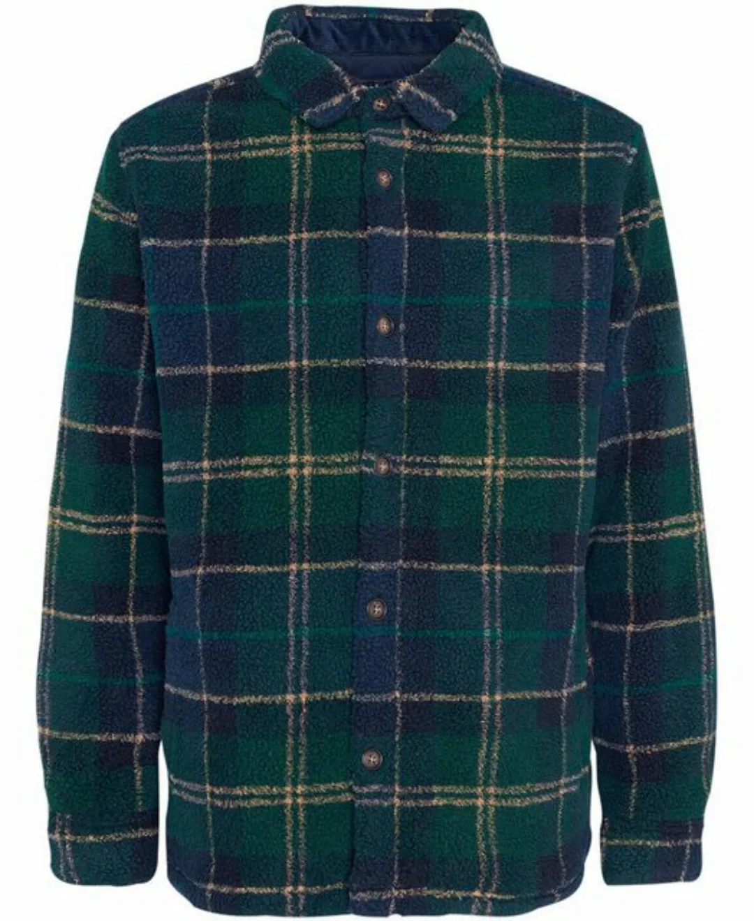 Barbour Flanellhemd Fleece-Overshirt Bryson günstig online kaufen