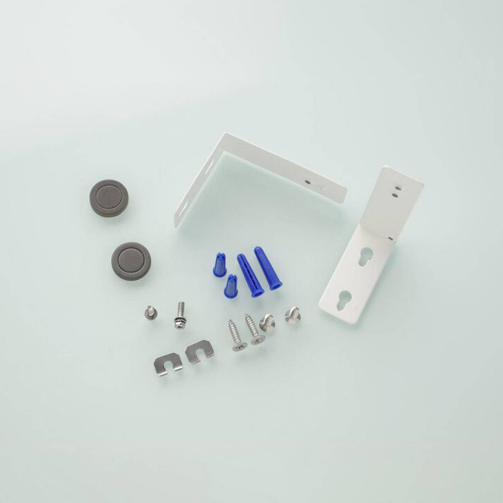DOTLUX Wand-Montageset für Wannenleuchte SOFTEDGE, Stahl günstig online kaufen