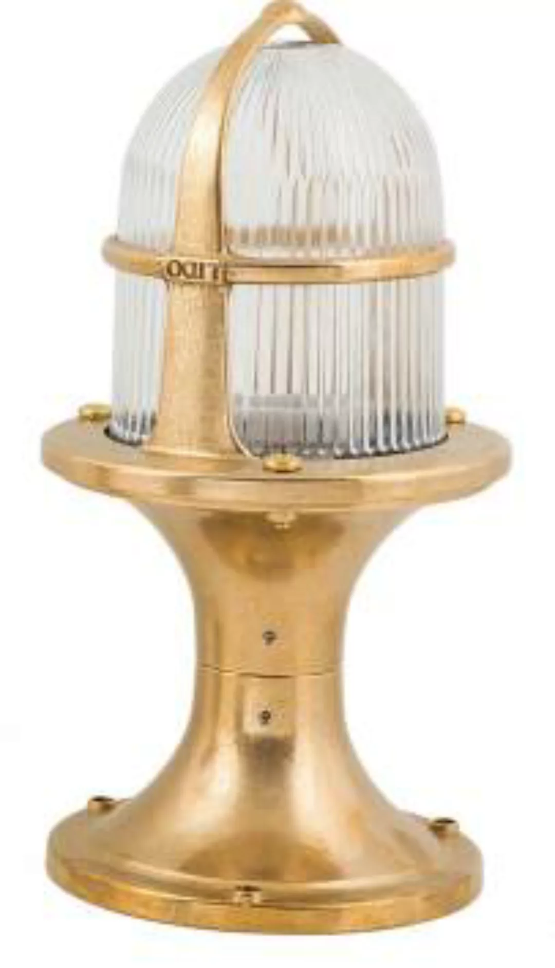 Gartenlampe Messing H:28cm dekorativ außen Maritim günstig online kaufen