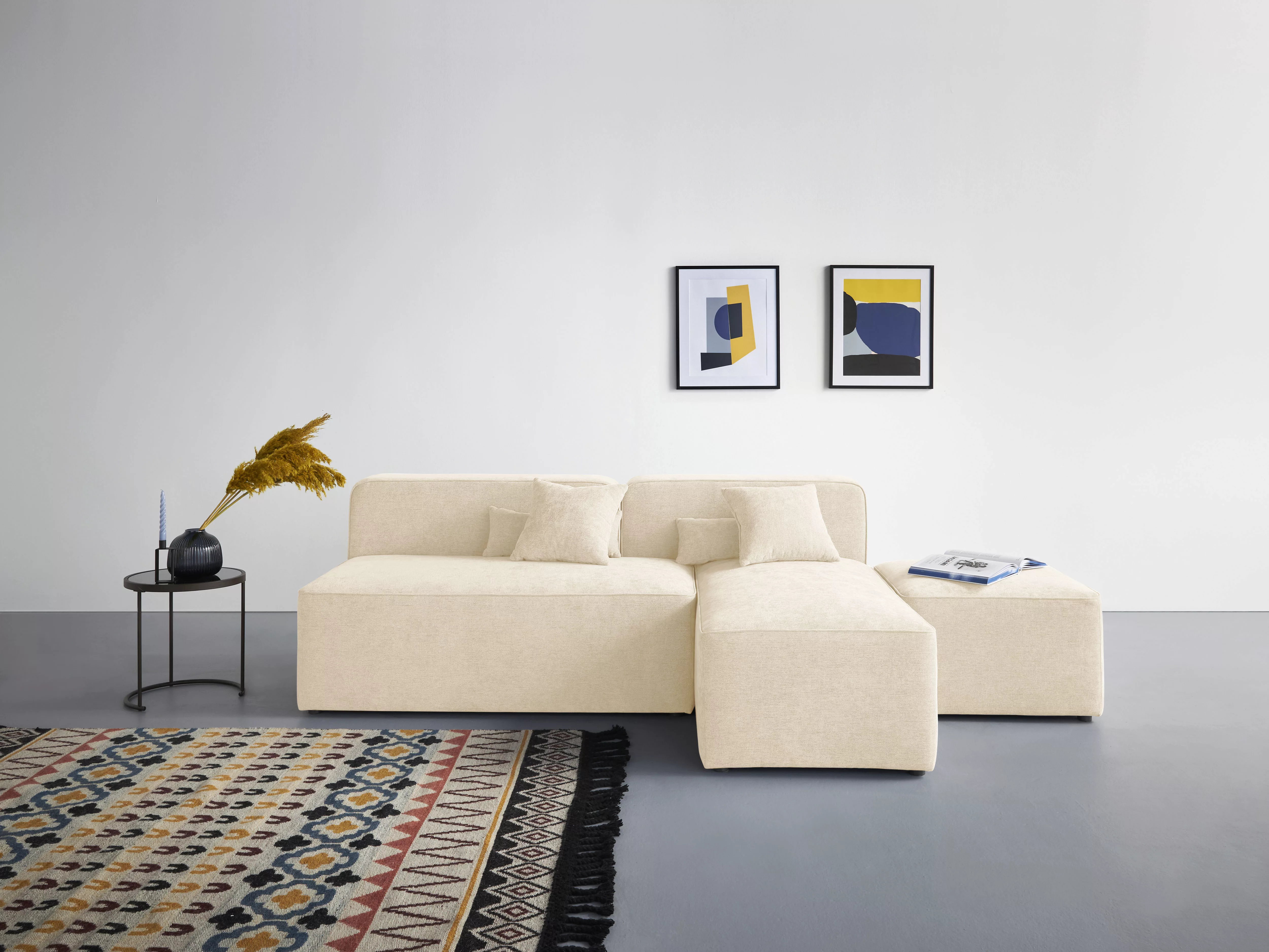 andas Ecksofa "Sundstrup L-Form", Modulserie, individuelle Zusammenstellung günstig online kaufen