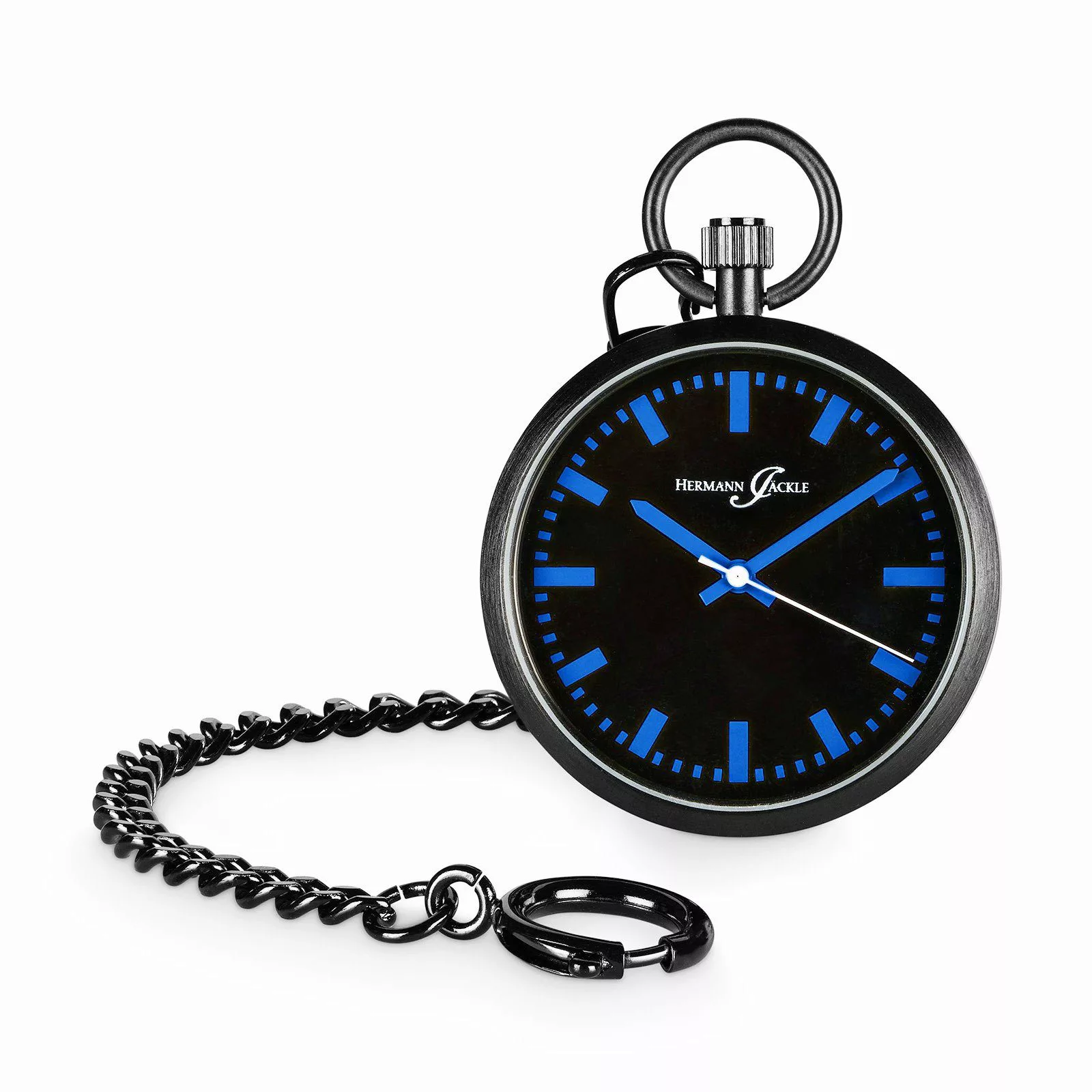 Hermann Jäckle Taschenuhr "Berlin Blau" Quarzwerk, günstig online kaufen