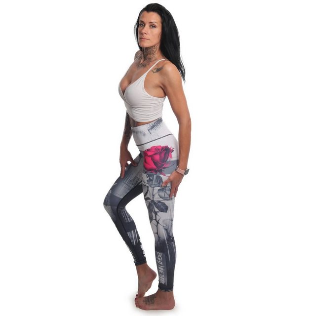 YAKUZA Leggings Diffuse mit mittelhohem Bund und integrierter Einschubtasch günstig online kaufen