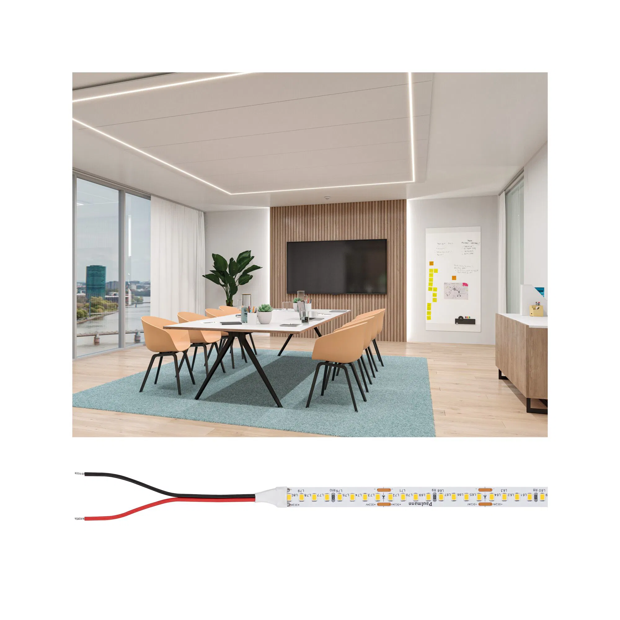 Paulmann "Pro Strip LED Strip Gold P150 940 5m 62W 1600lm/m 160 LEDs/m 4000 günstig online kaufen