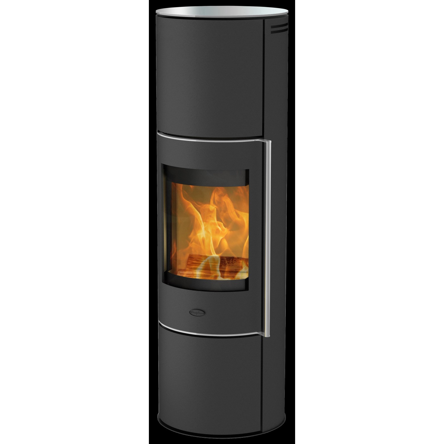 Fireplace Kaminofen Perondi Glas Schwarz günstig online kaufen