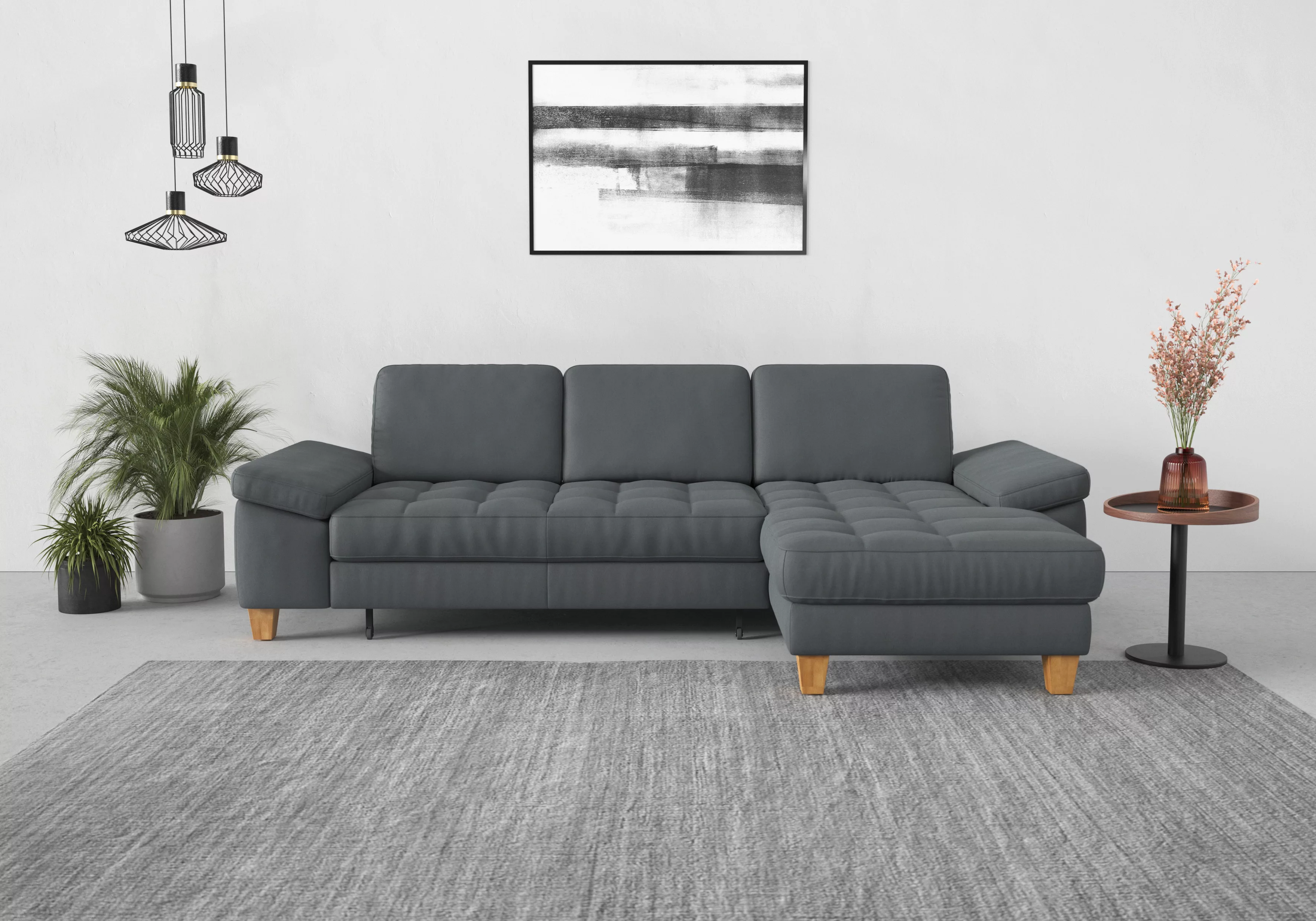 sit&more Ecksofa "Westham L-Form", mit Recamiere, mit oder ohne Bettfunktio günstig online kaufen