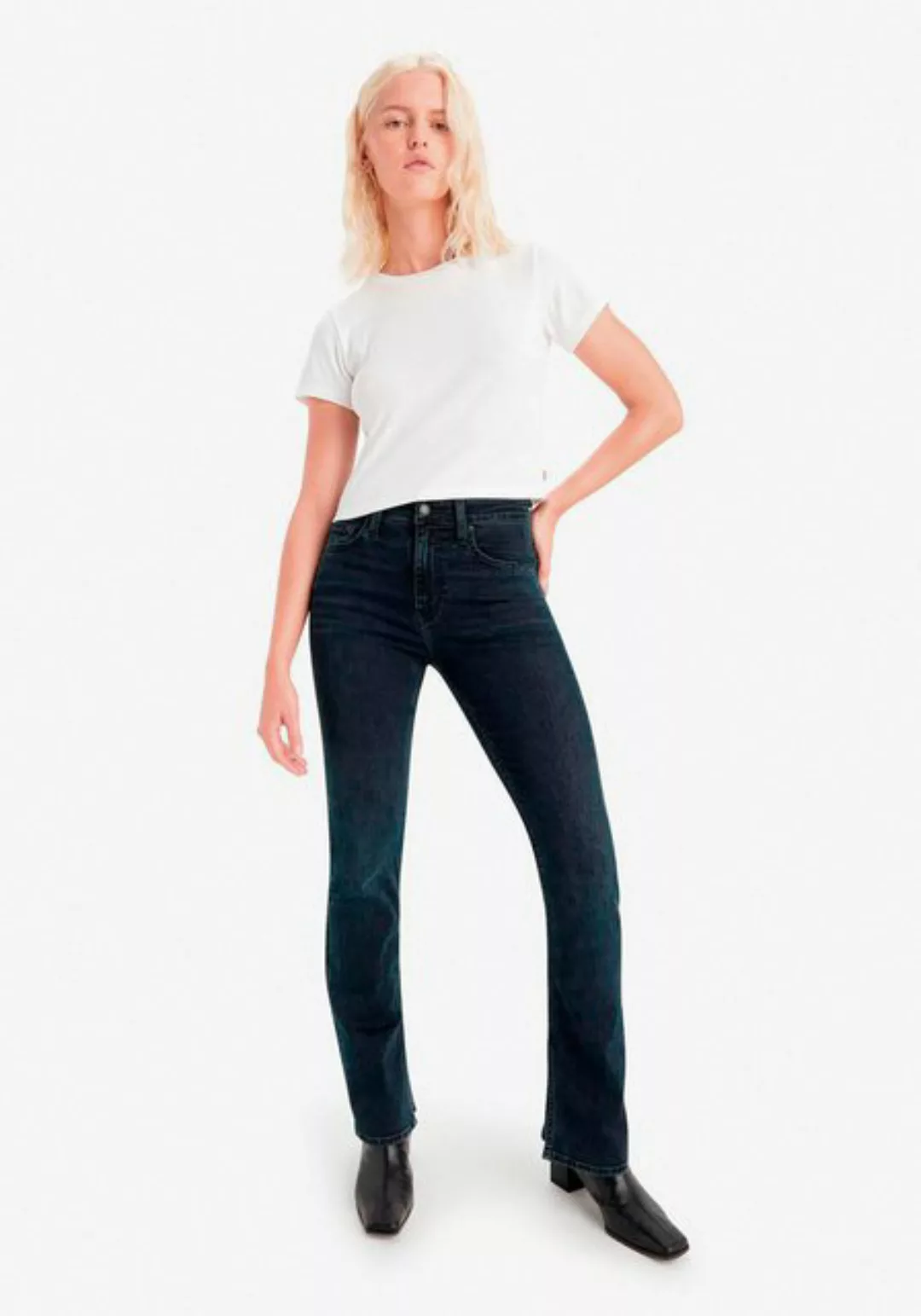 Levi's® Bootcut-Jeans 725 High-Rise Bootcut mit Schlitz günstig online kaufen