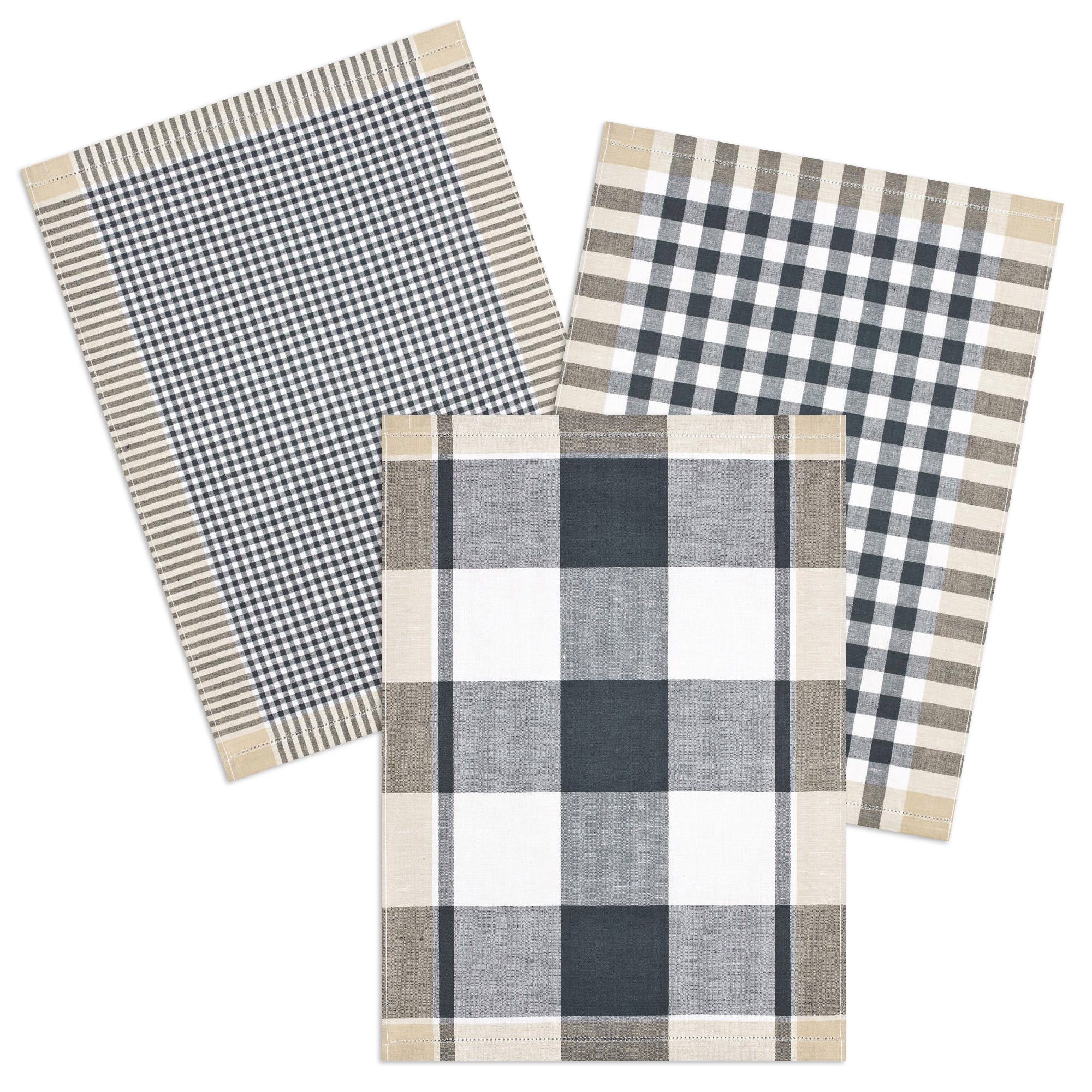 Kracht Geschirrtuch Landhaus, (Set, 3-tlg., Set), günstig online kaufen