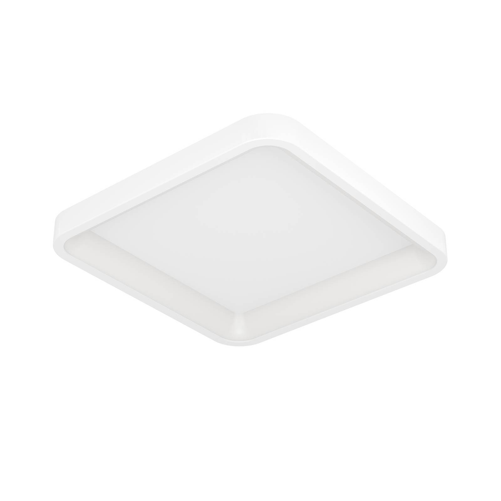 EGLO connect Smart-LED Deckenleuchte Loretello-Z, eckig,weiß günstig online kaufen