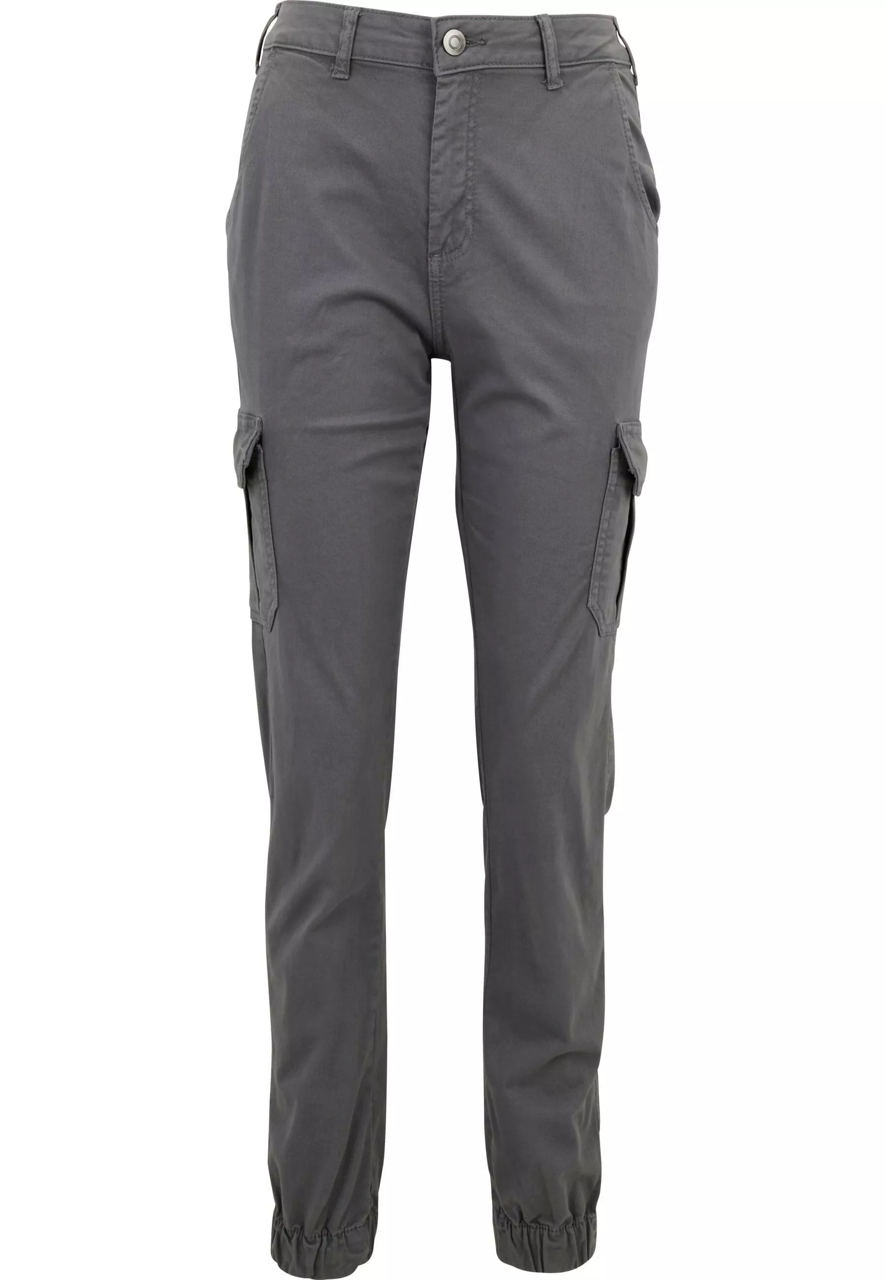 URBAN CLASSICS Cargohose "Urban Classics Damen Ladies High Waist Cargo Pant günstig online kaufen