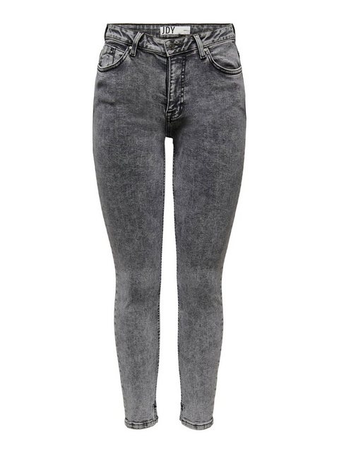 ONLY Jdyfancy Reg Ankle Slit Skinny Fit Jeans Damen Grau günstig online kaufen