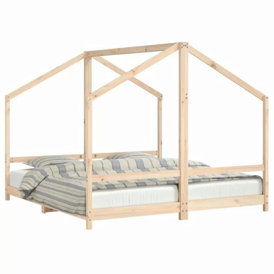 vidaXL Kinderbett Kinderbett 2x90x190 cm Massivholz Kiefer günstig online kaufen