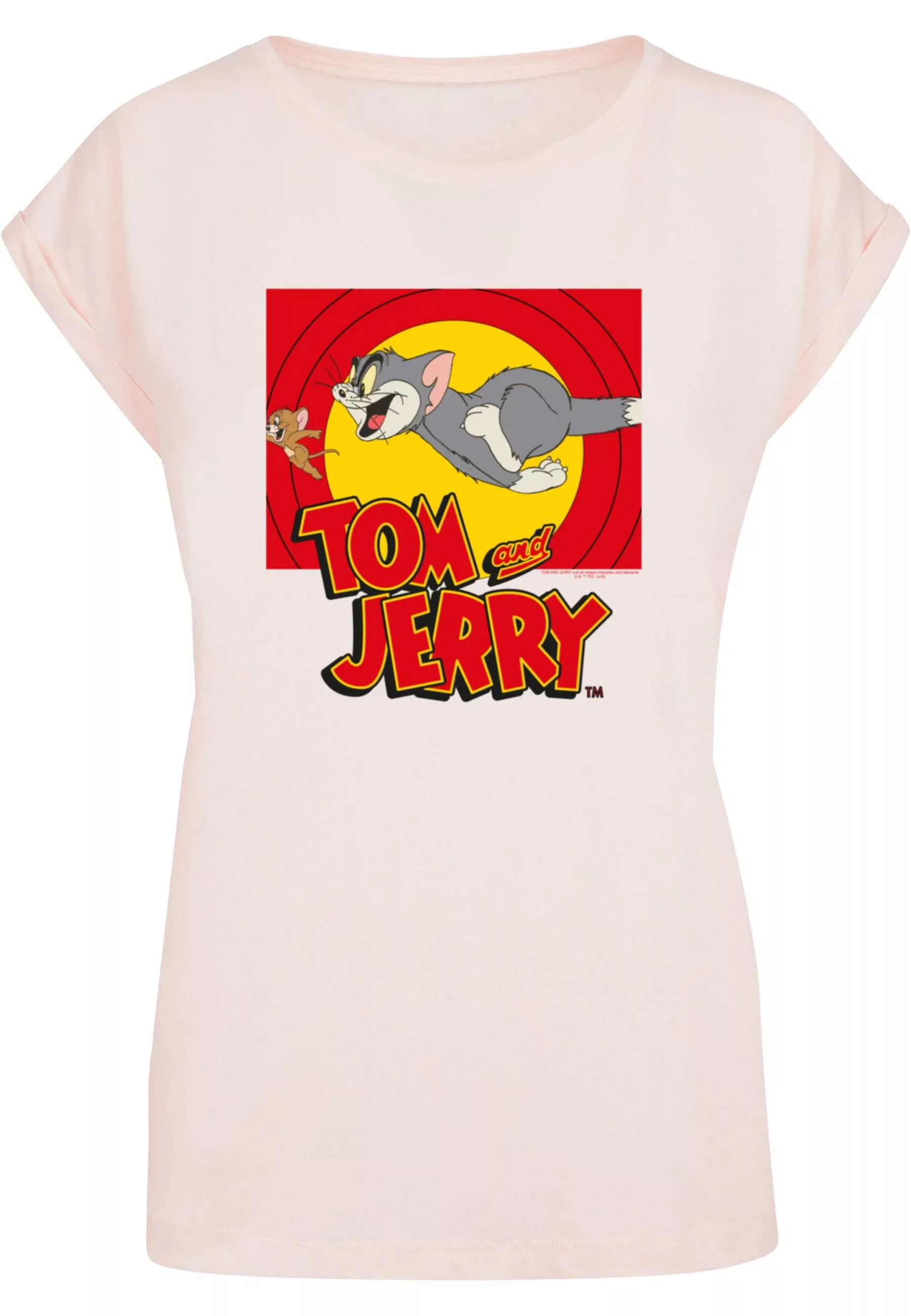 ABSOLUTE CULT T-Shirt "ABSOLUTE CULT Damen Ladies Tom and Jerry - Chase Sce günstig online kaufen