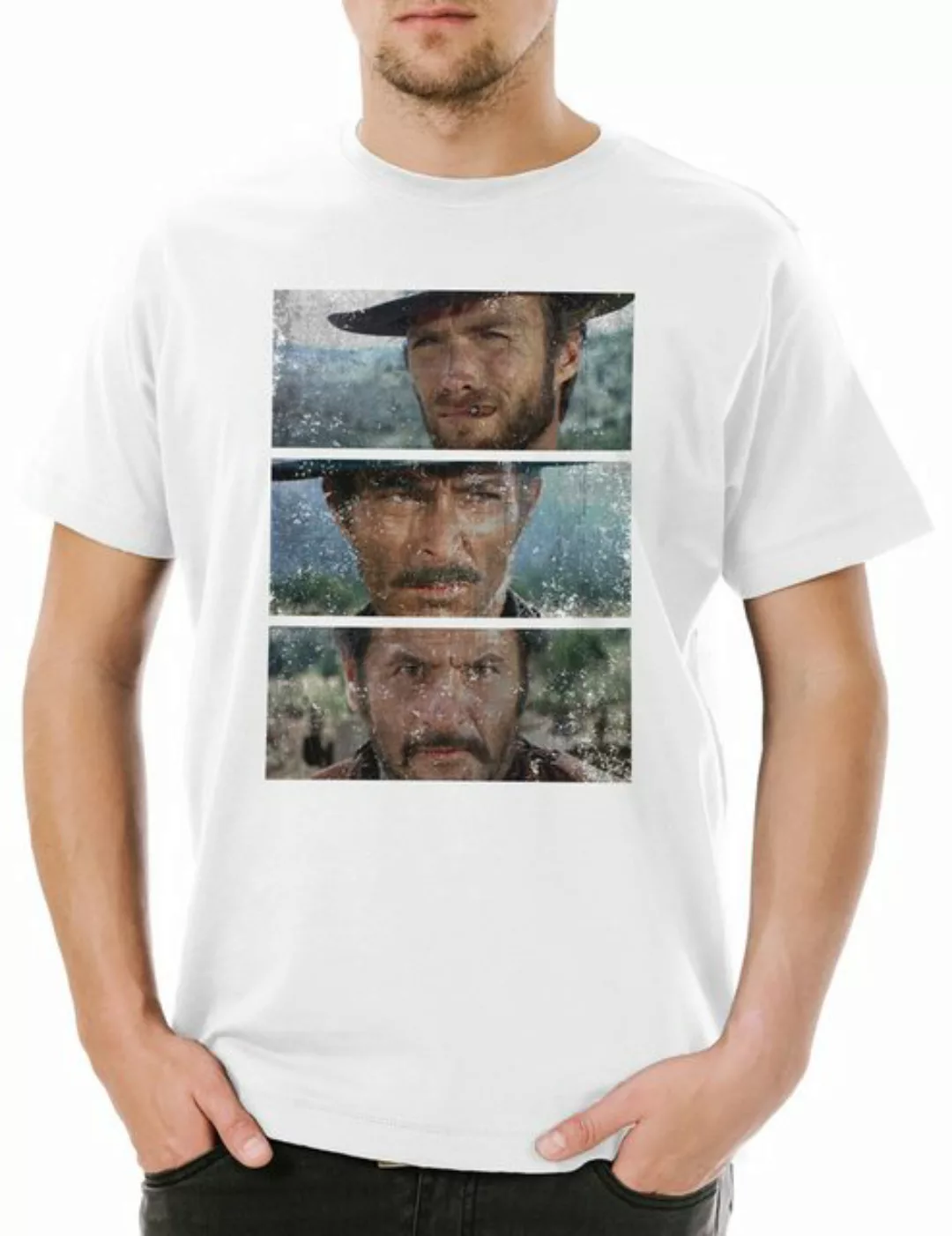 Urban Backwoods Print-Shirt The Good The Bad And The Ugly Herren T-Shirt It günstig online kaufen