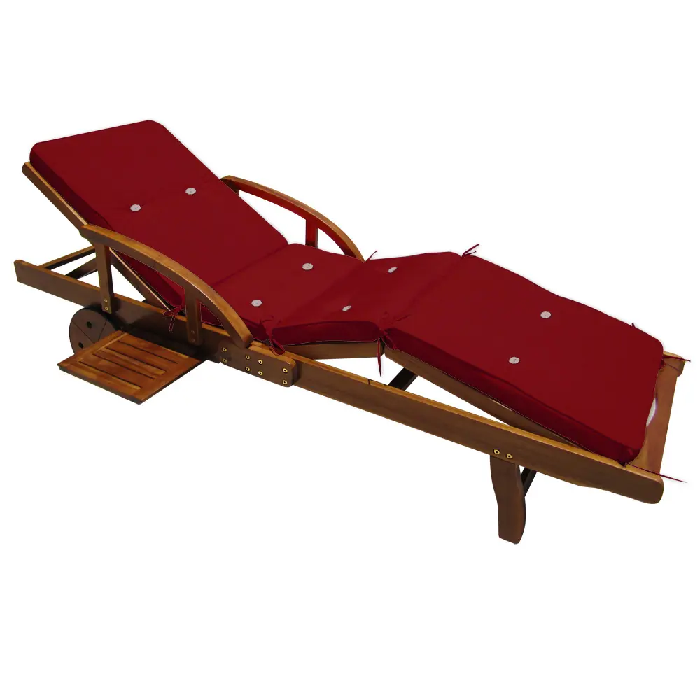 Auflage Sunlounger Rot 195x55x5cm günstig online kaufen