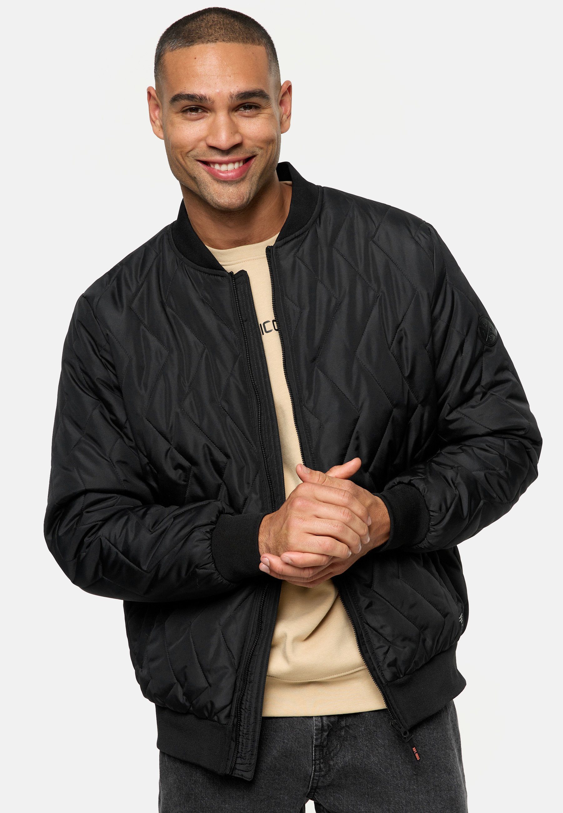 Indicode Sommerjacke INGatlin gesteppte Bomberjacke günstig online kaufen