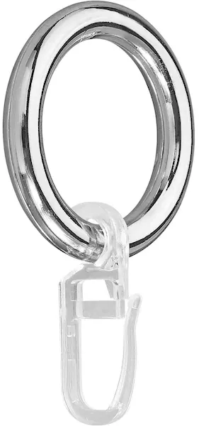 GARESA Gardinenring »Kunststoffring mit Haken«, (20 St.), für Durchmesser b günstig online kaufen