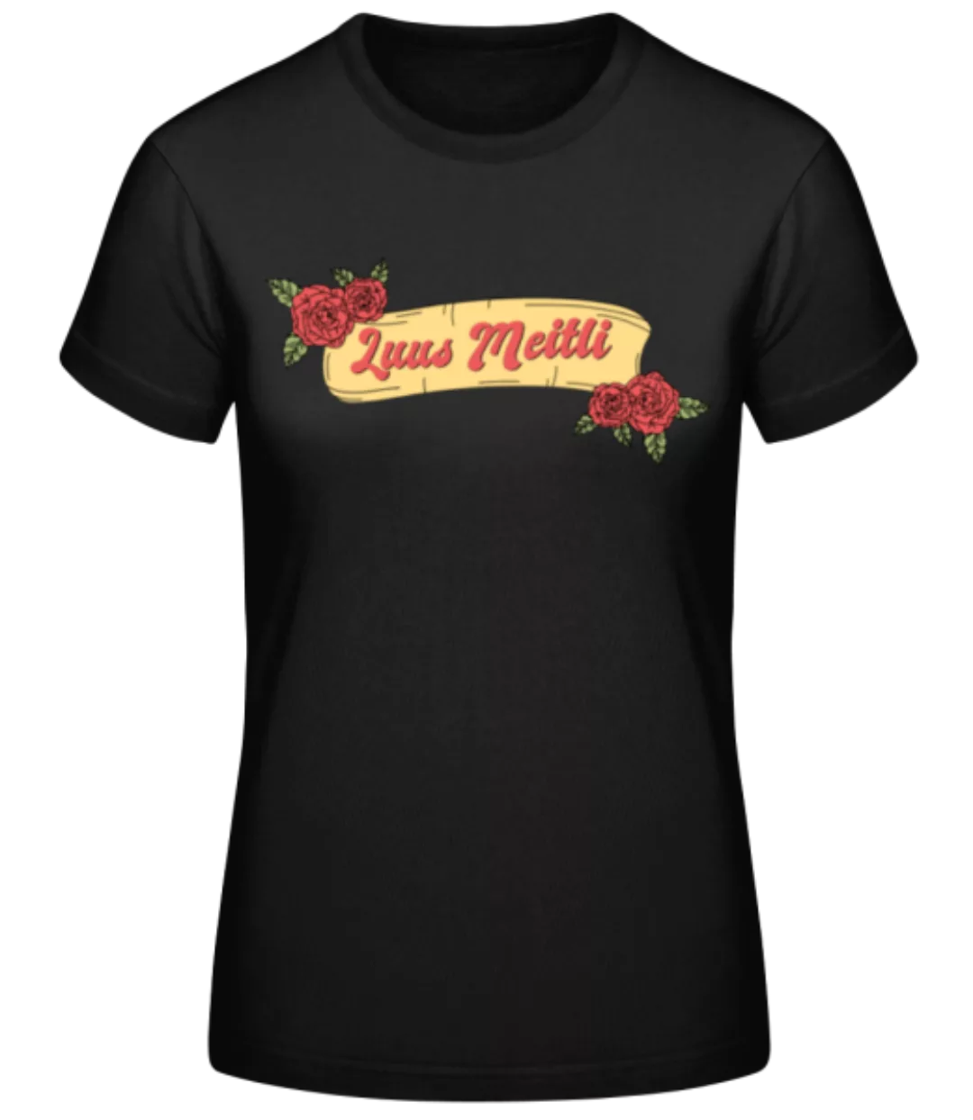 Luus Meitli · Frauen Basic T-Shirt günstig online kaufen