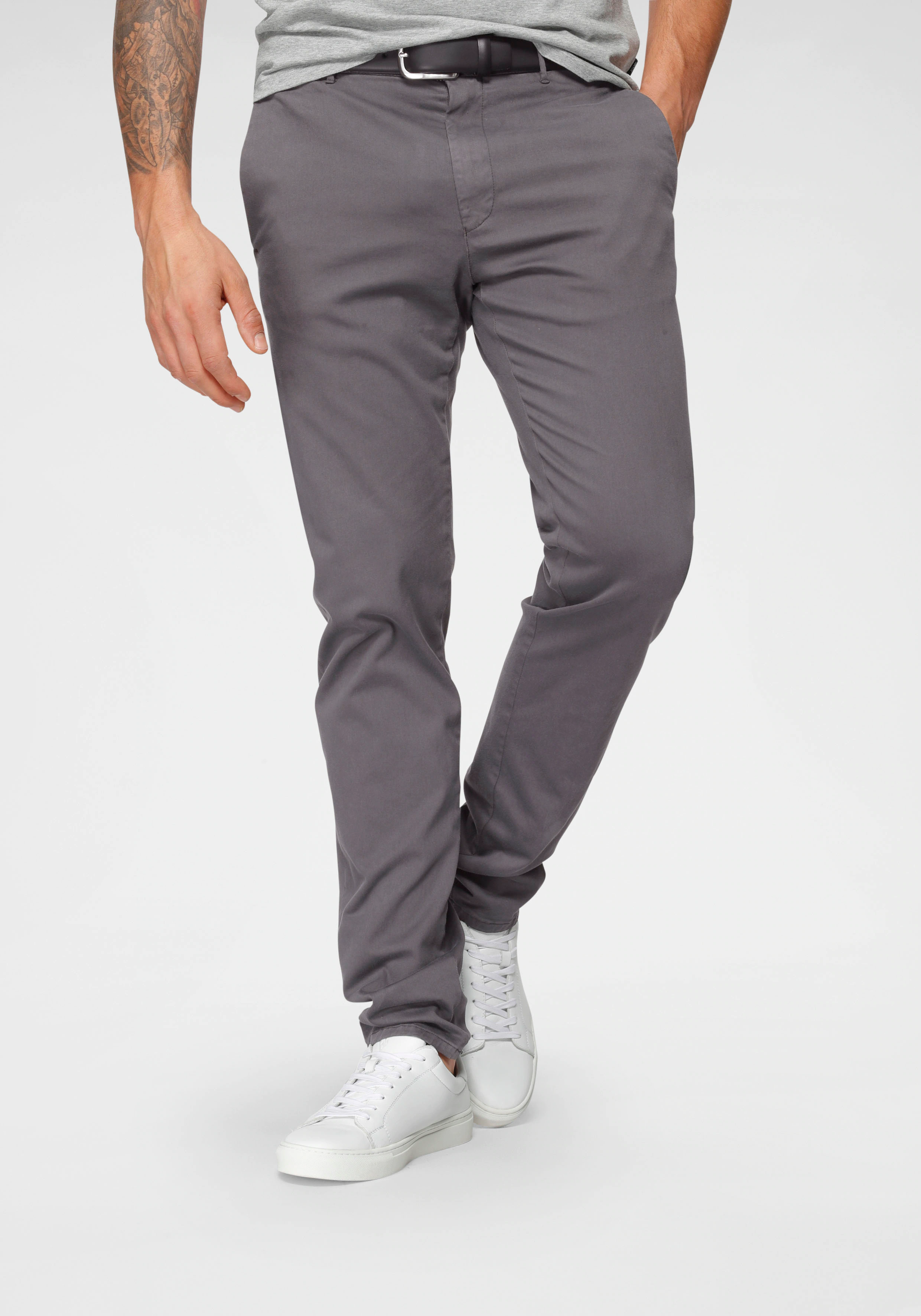 Joop! Herren Chino Hose Steen - Slim Fit - Blau - Navy günstig online kaufen