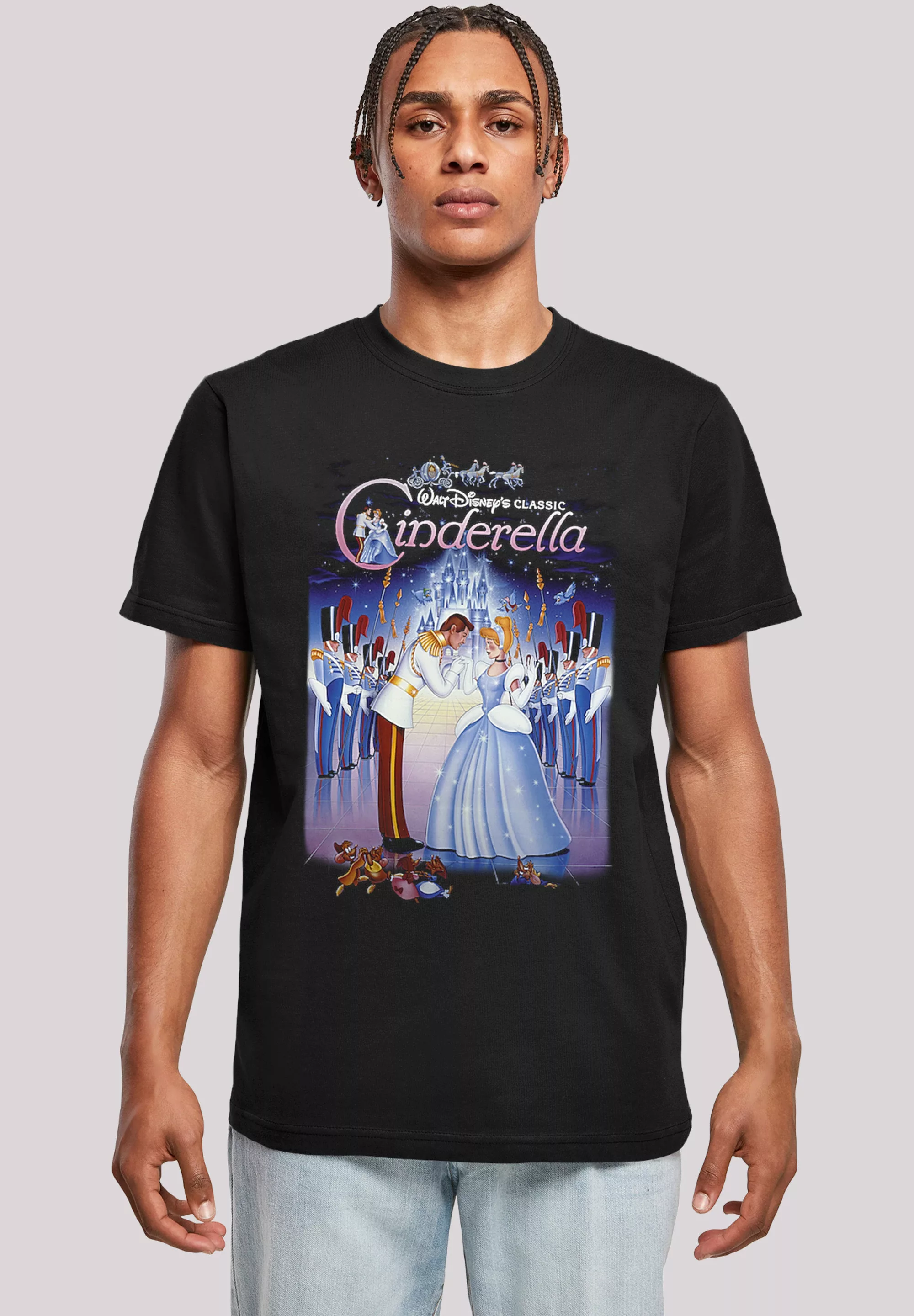 F4NT4STIC T-Shirt "Disney Cinderella Aschenputtel Collage Poster", Herren,P günstig online kaufen