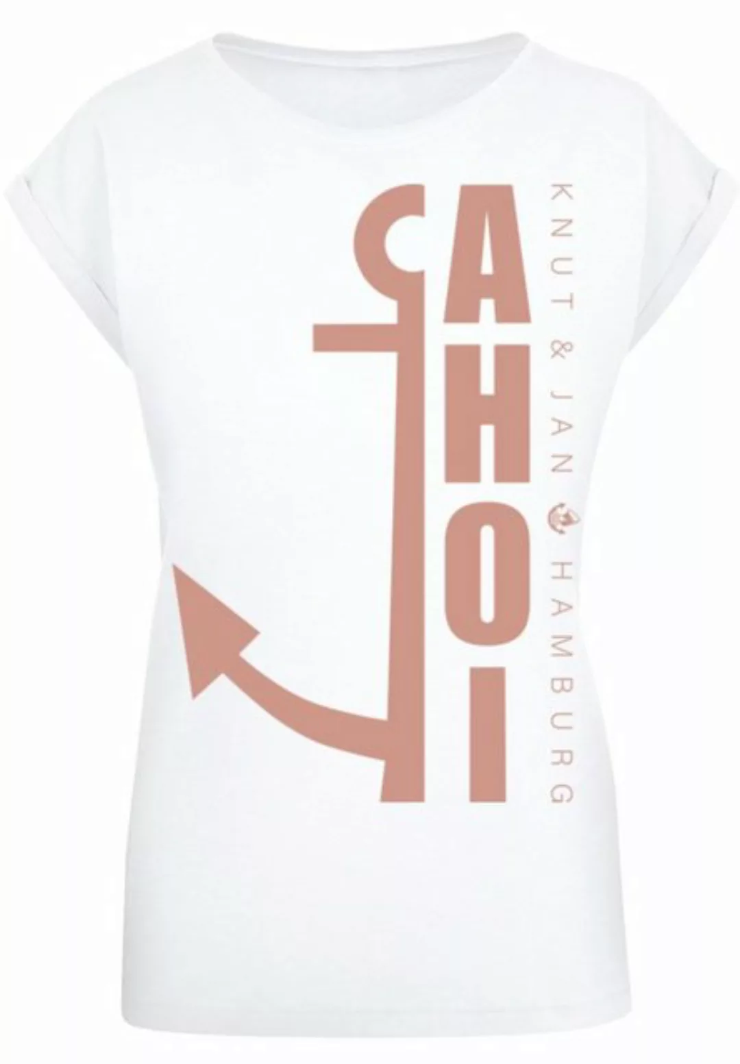 F4NT4STIC T-Shirt PLUS SIZE Ahoi Anker Print günstig online kaufen