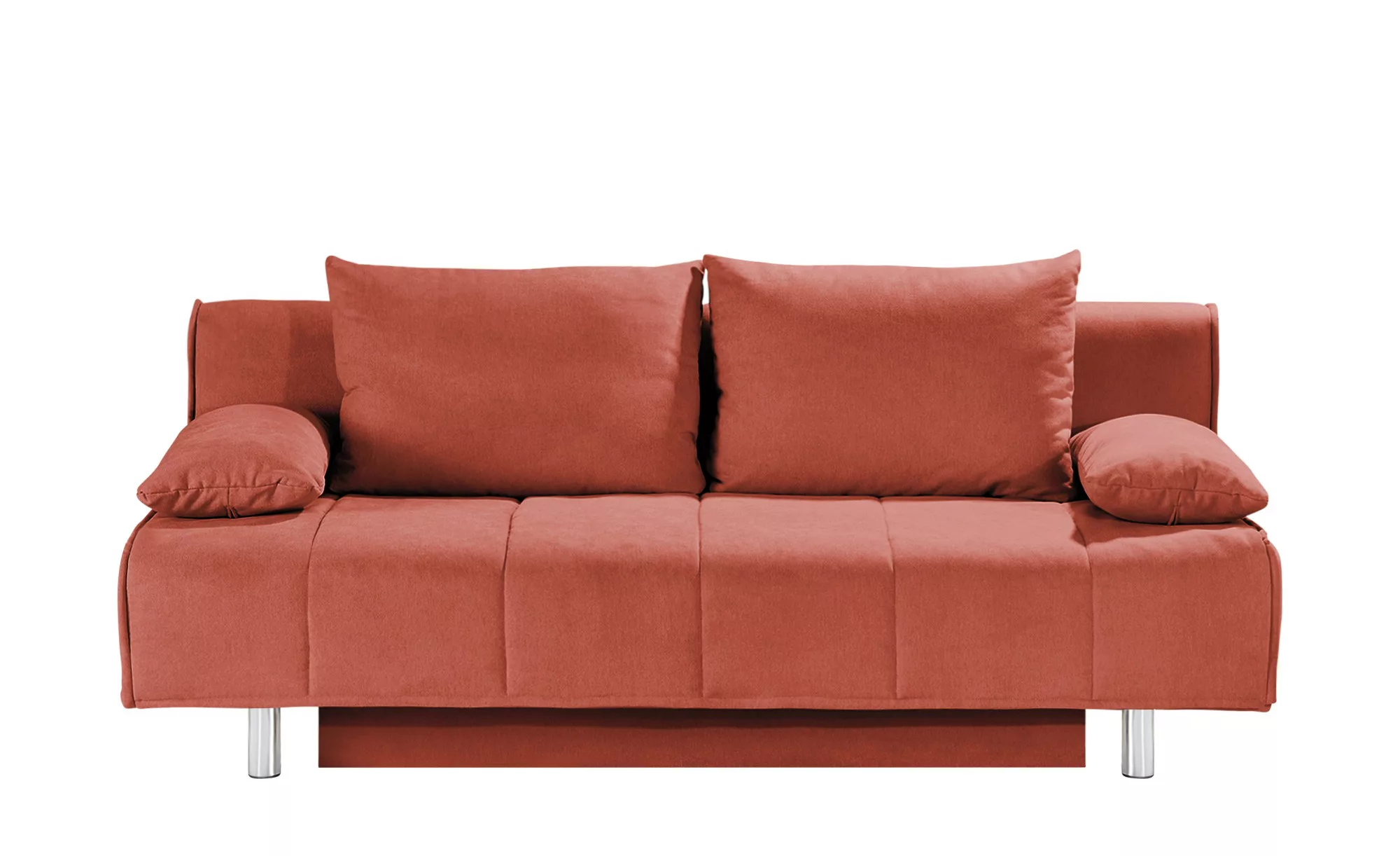 smart Schlafsofa - orange - 200 cm - 90 cm - 100 cm - Polstermöbel > Sofas günstig online kaufen