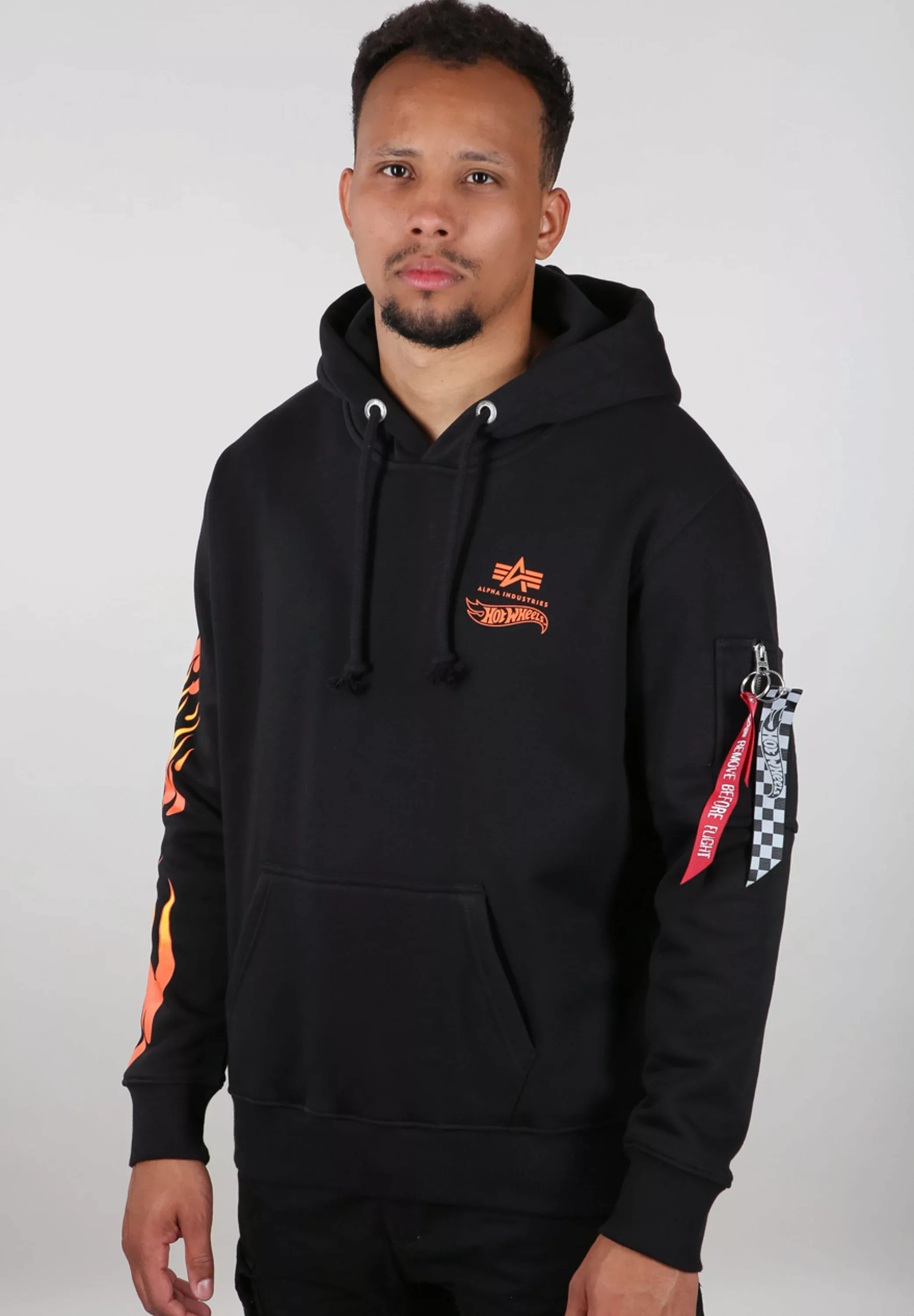 Alpha Industries Hoodie ALPHA INDUSTRIES Men - Hoodies Flame Hoody günstig online kaufen