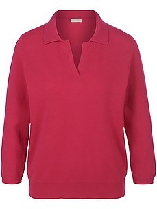 Polo-Pullover 3/4-Arm include pink günstig online kaufen