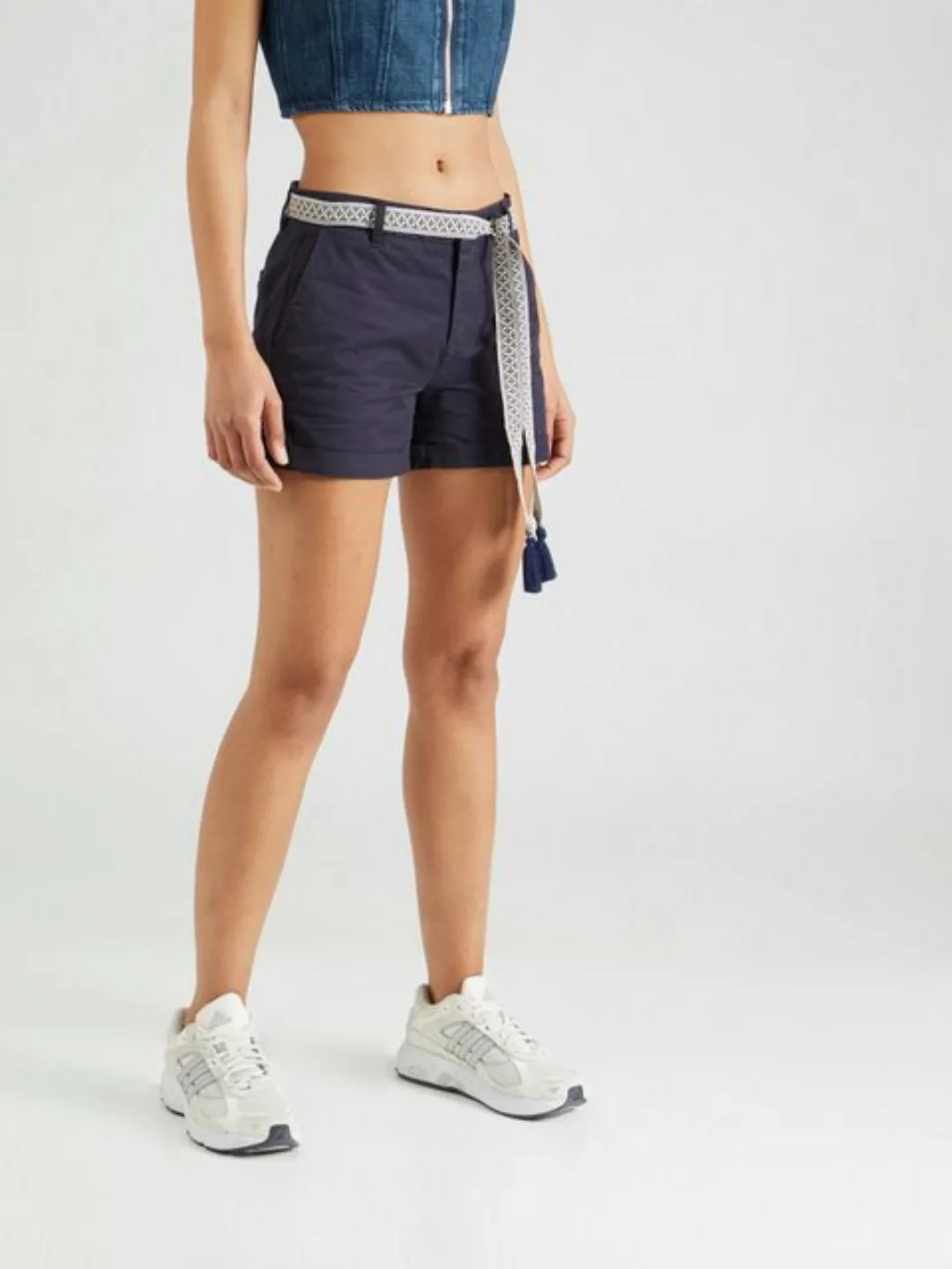 ONLY Chinoshorts ONLGEORGIA BELT SHORTS PNT mit gemüsterten Bindegürtel günstig online kaufen