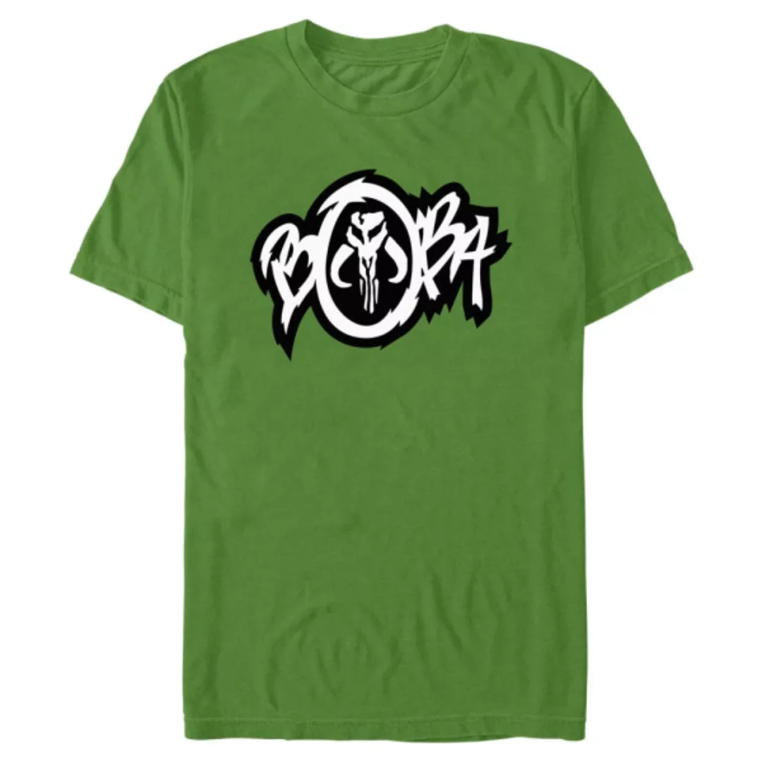 Star Wars - Book of Boba Fett - Boba Fett Boba Mando Skull - Männer T-Shirt günstig online kaufen