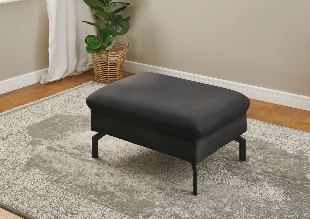 Die PlanBar Hocker "PN-EM20028 Breite 87 cm", hochwertiges Glattleder, styl günstig online kaufen